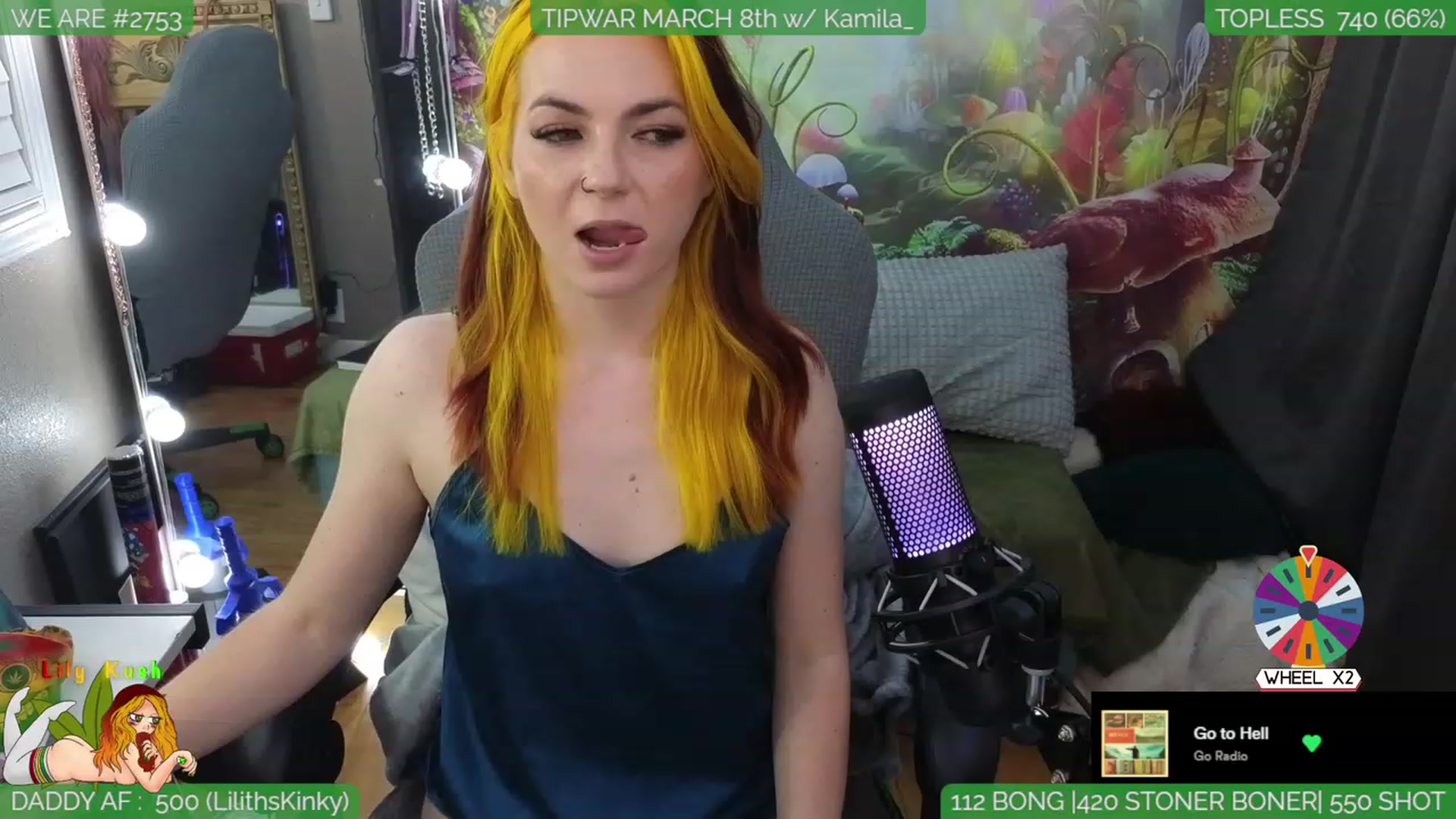 Gallery image thumbnail from LilyKush's myfreecams stream on, 03/07/2024, 05:19 image 14 of 20