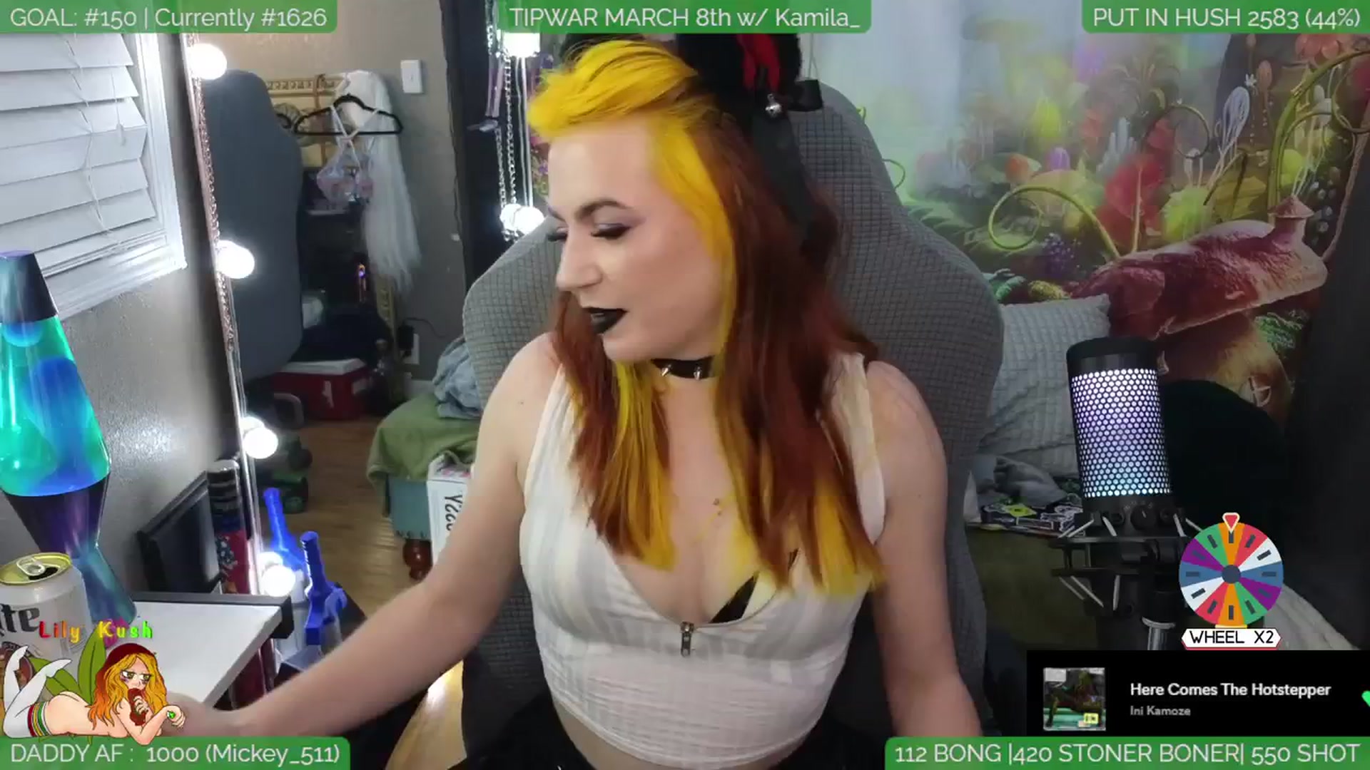 Gallery image thumbnail from LilyKush's myfreecams stream on, 03/08/2024, 06:17 image 9 of 20