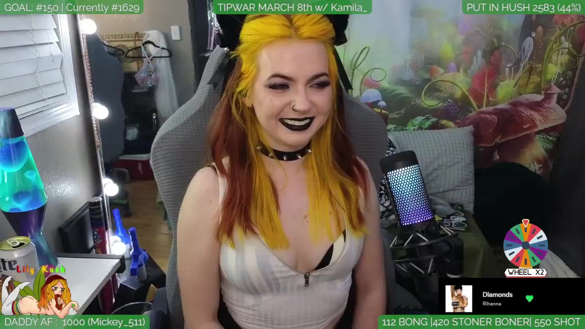 Gallery image thumbnail from LilyKush's myfreecams stream on, 03/08/2024, 06:17 image 11 of 20