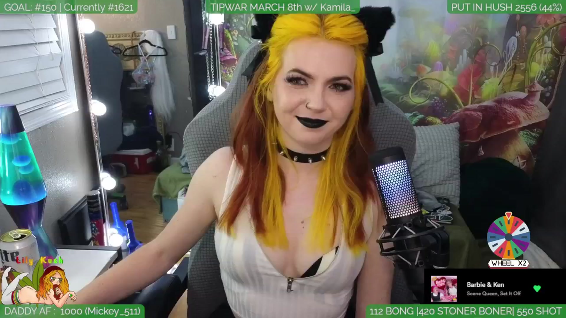 Gallery image thumbnail from LilyKush's myfreecams stream on, 03/08/2024, 06:17 image 12 of 20