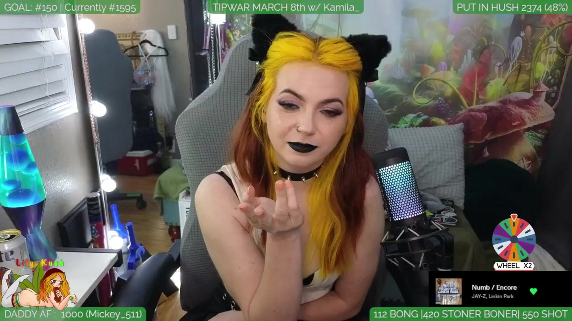Gallery image thumbnail from LilyKush's myfreecams stream on, 03/08/2024, 06:17 image 15 of 20