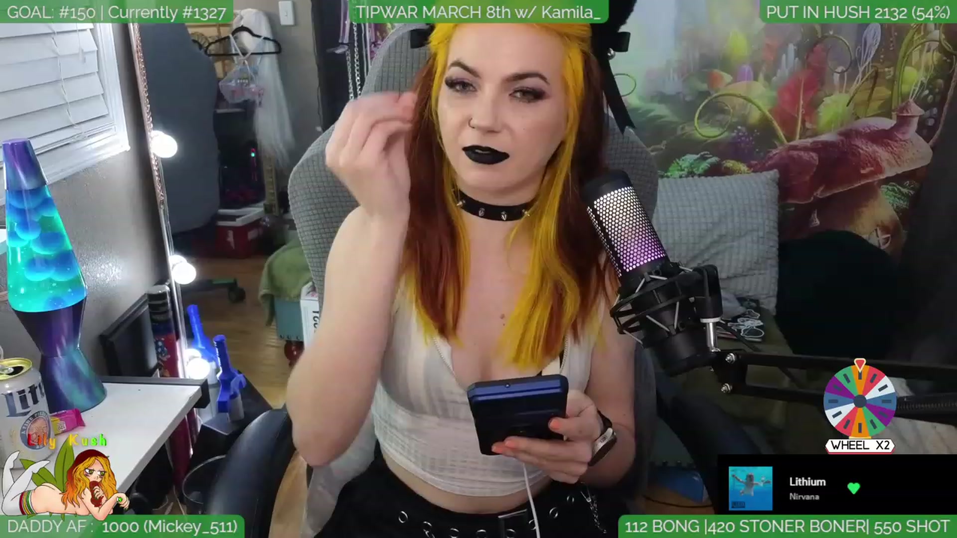 Gallery image thumbnail from LilyKush's myfreecams stream on, 03/08/2024, 07:53 image 12 of 20