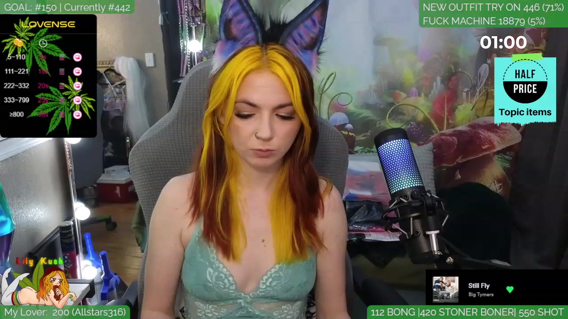Gallery image thumbnail from LilyKush's myfreecams stream on, 03/10/2024, 05:40 image 16 of 20