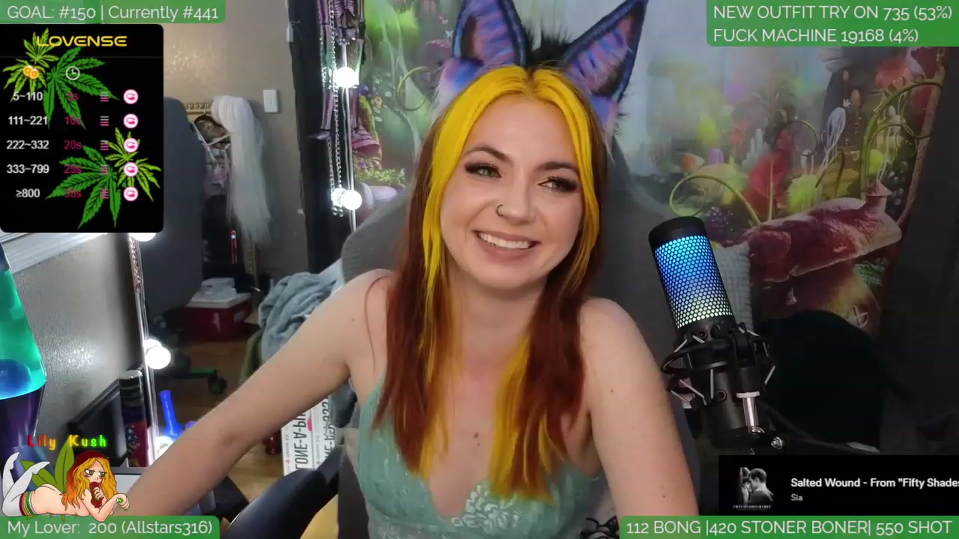Gallery image thumbnail from LilyKush's myfreecams stream on, 03/10/2024, 05:40 image 10 of 20