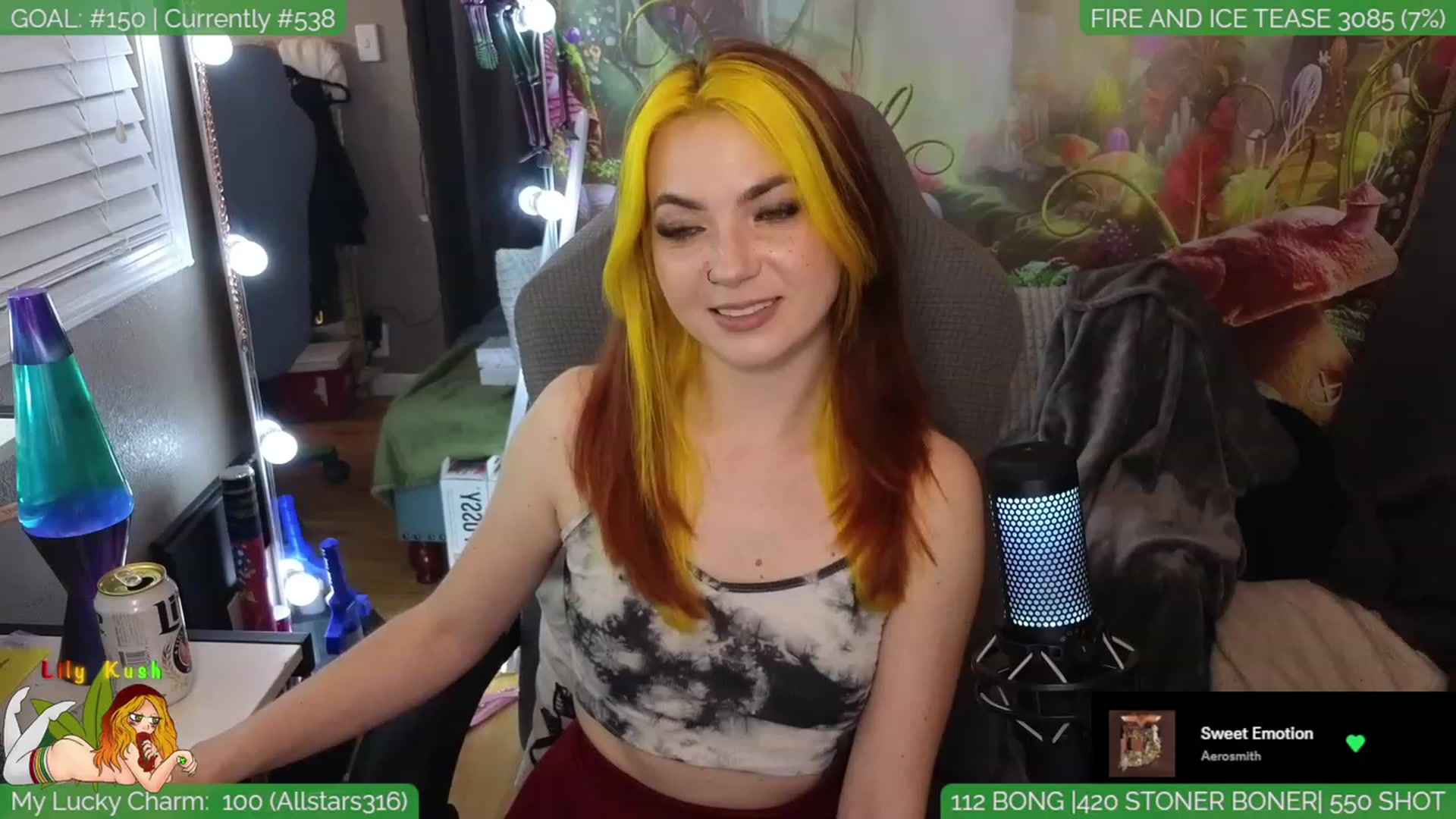 Gallery image thumbnail from LilyKush's myfreecams stream on, 03/12/2024, 04:29 image 3 of 20
