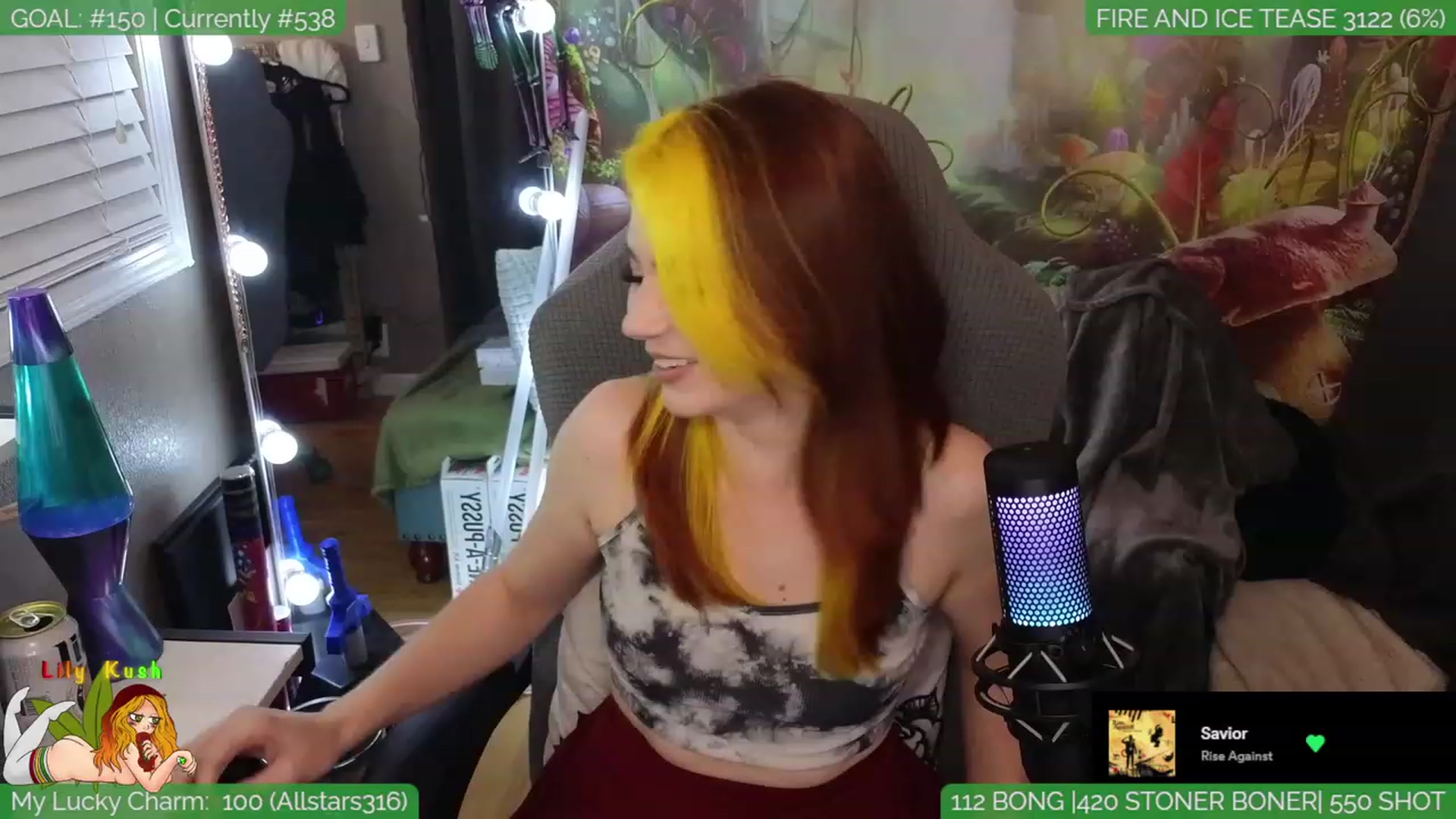 Gallery image thumbnail from LilyKush's myfreecams stream on, 03/12/2024, 04:29 image 1 of 20