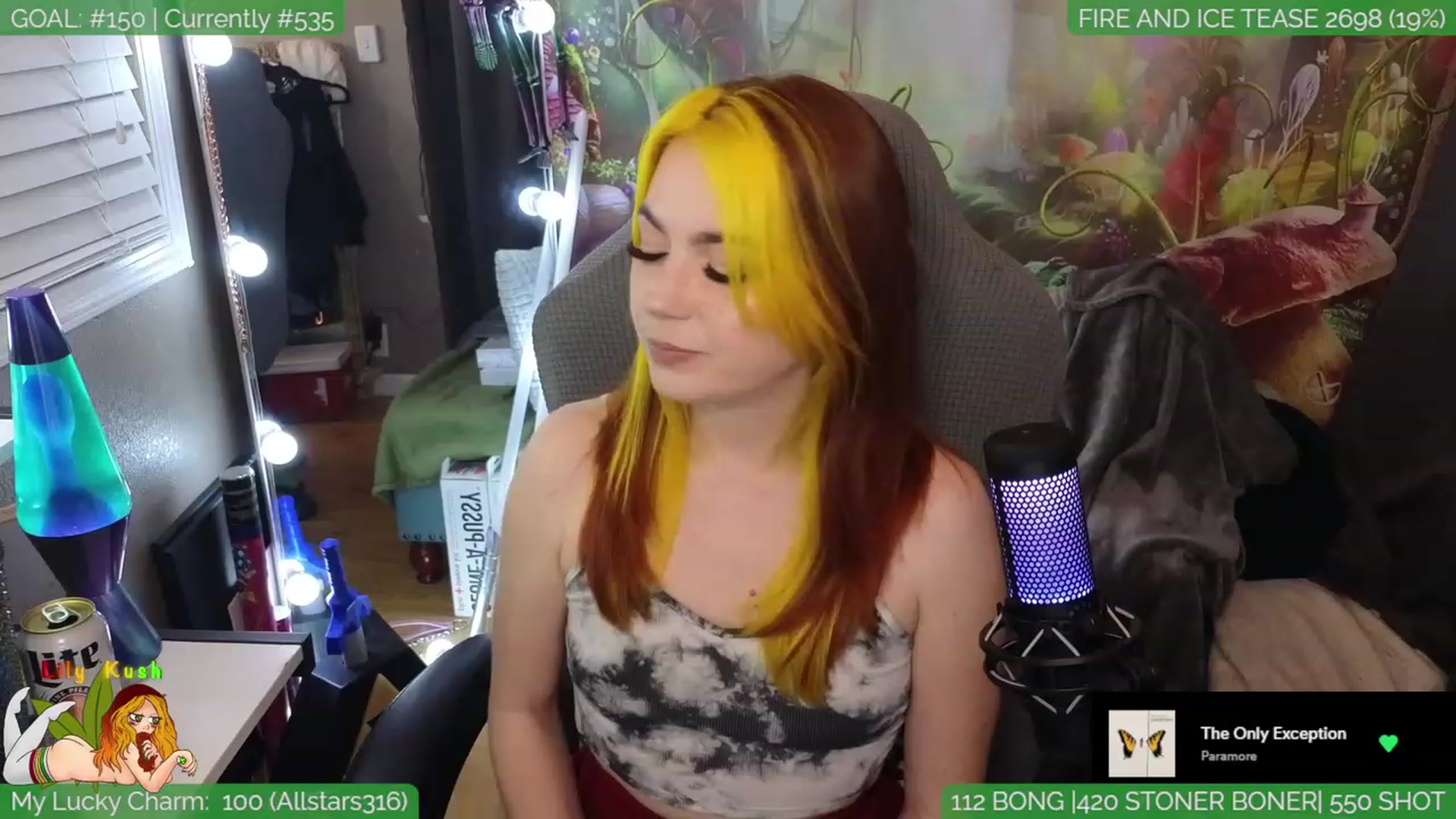 Gallery image thumbnail from LilyKush's myfreecams stream on, 03/12/2024, 04:29 image 16 of 20