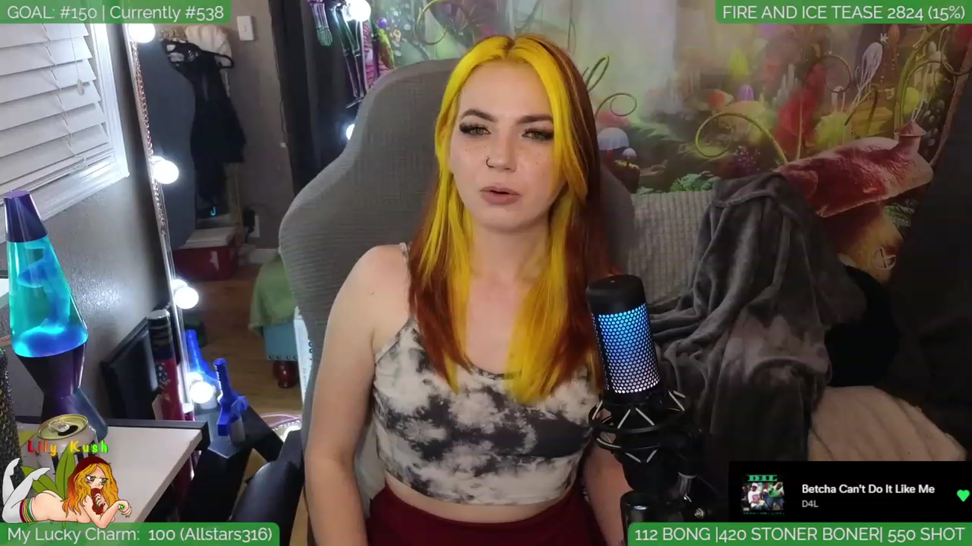 Gallery image thumbnail from LilyKush's myfreecams stream on, 03/12/2024, 04:29 image 11 of 20