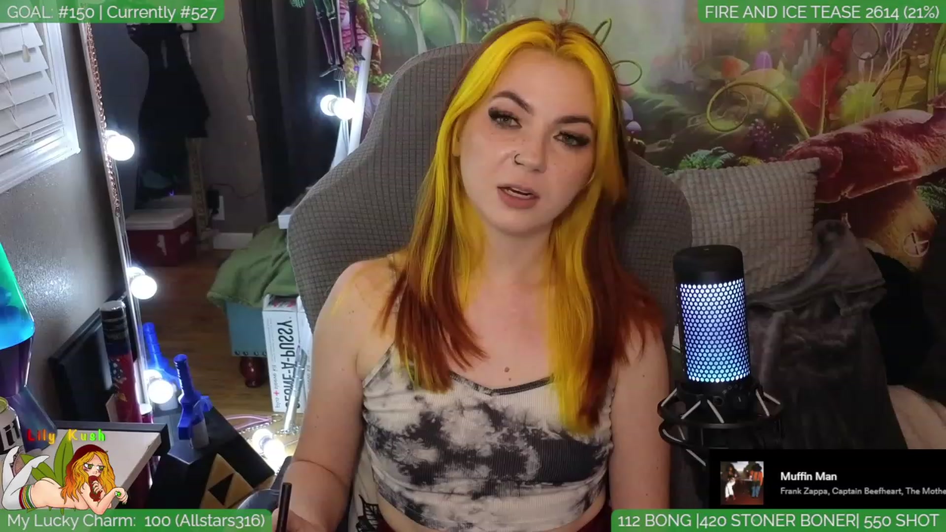 Gallery image thumbnail from LilyKush's myfreecams stream on, 03/12/2024, 05:40 image 2 of 20
