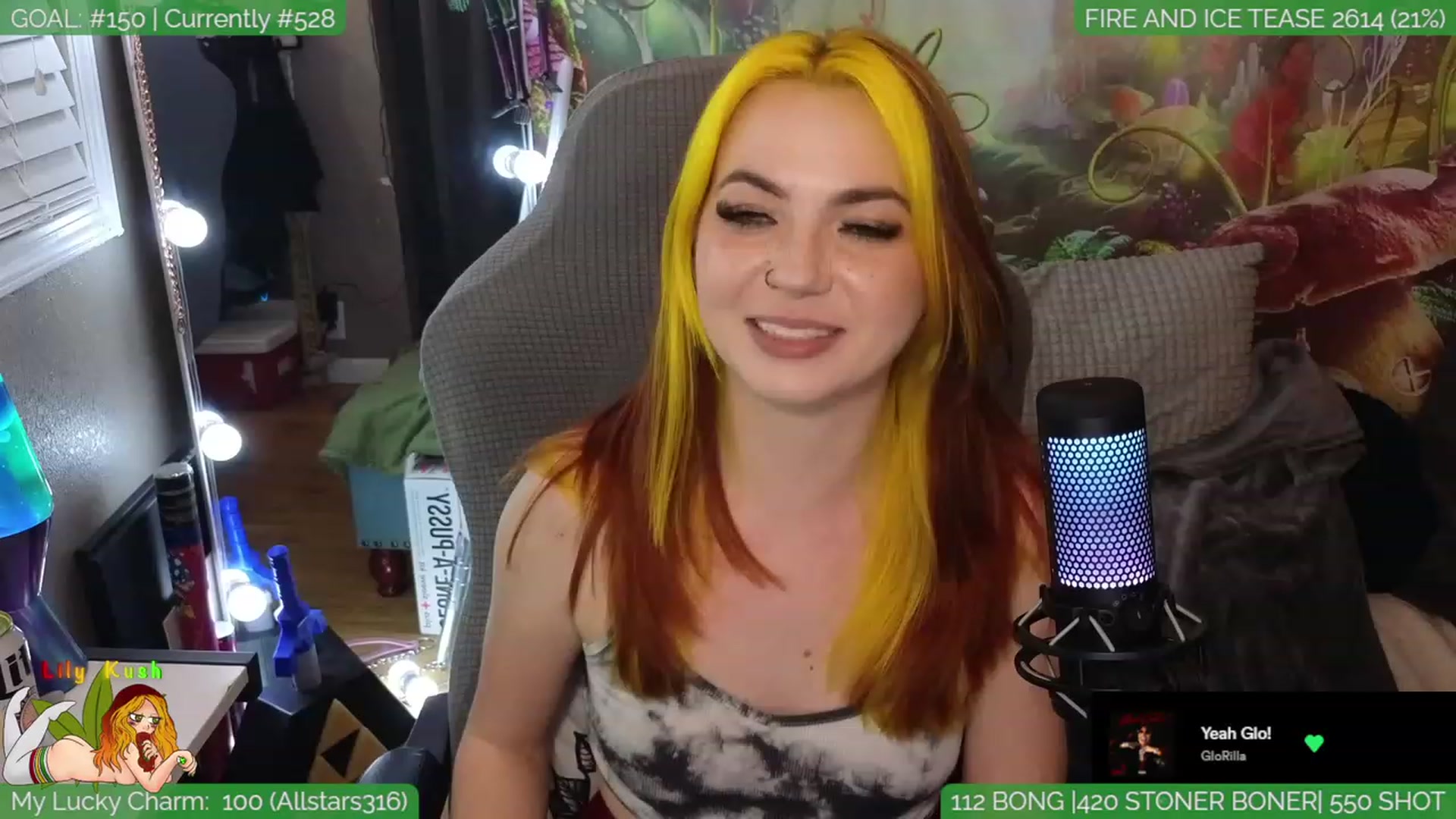 Gallery image thumbnail from LilyKush's myfreecams stream on, 03/12/2024, 05:40 image 6 of 20