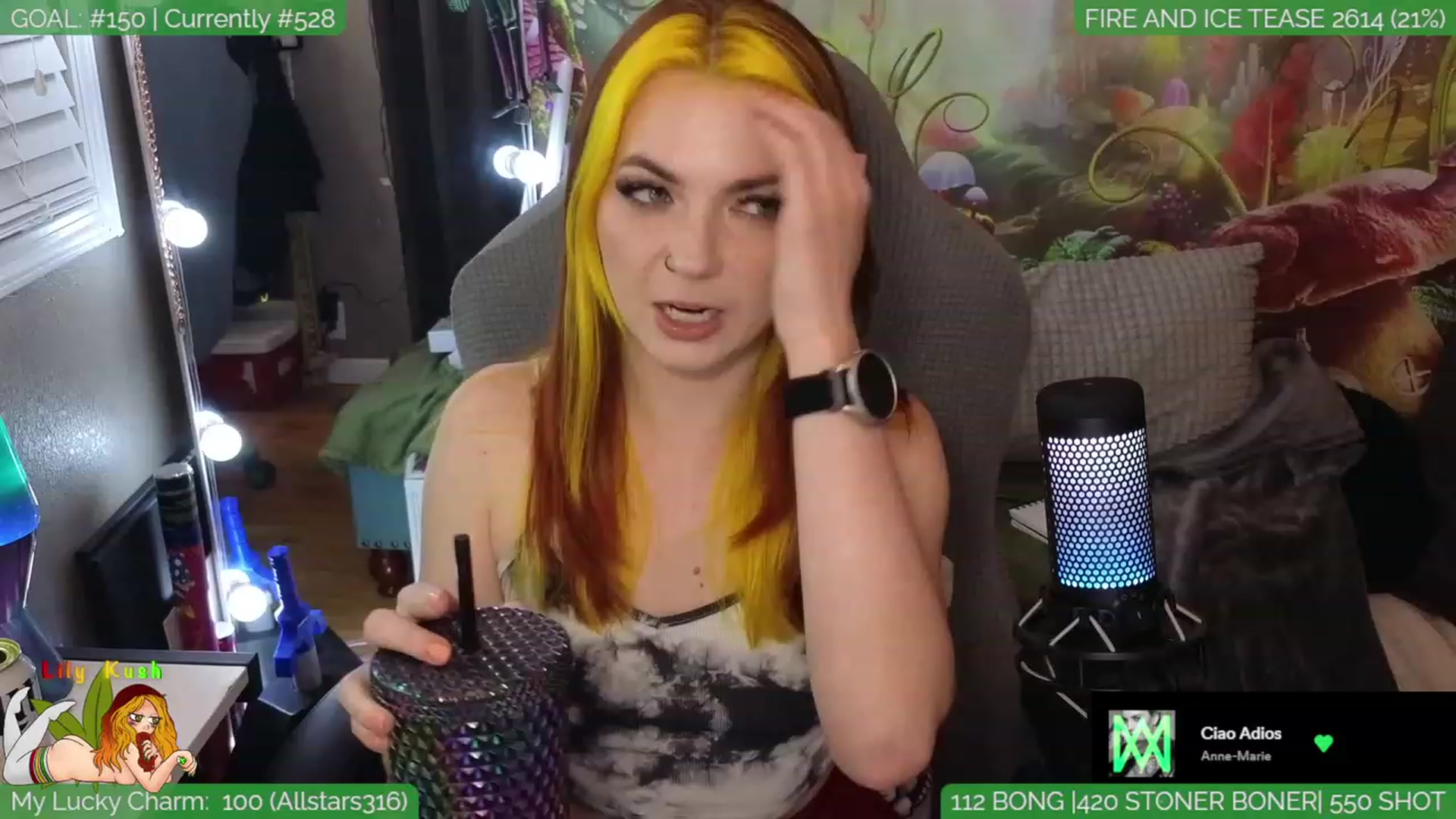 Gallery image thumbnail from LilyKush's myfreecams stream on, 03/12/2024, 05:40 image 7 of 20