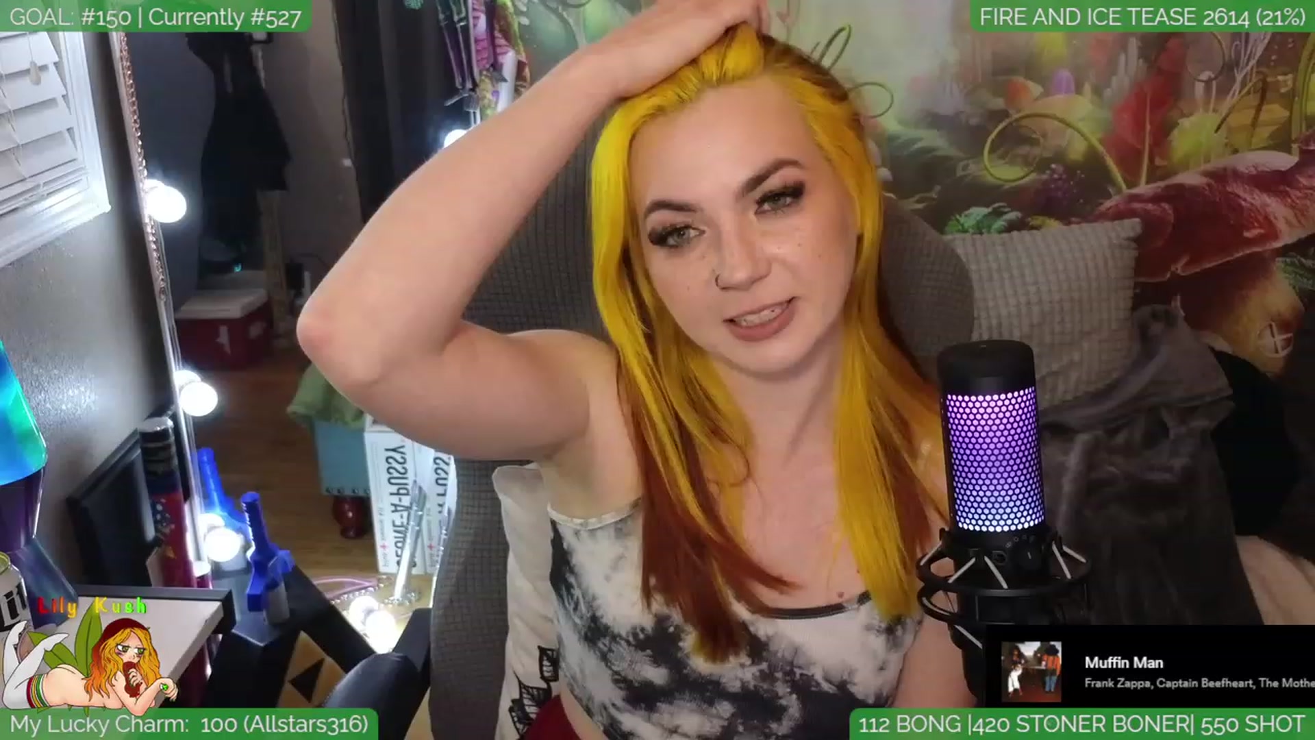 Gallery image thumbnail from LilyKush's myfreecams stream on, 03/12/2024, 05:40 image 3 of 20