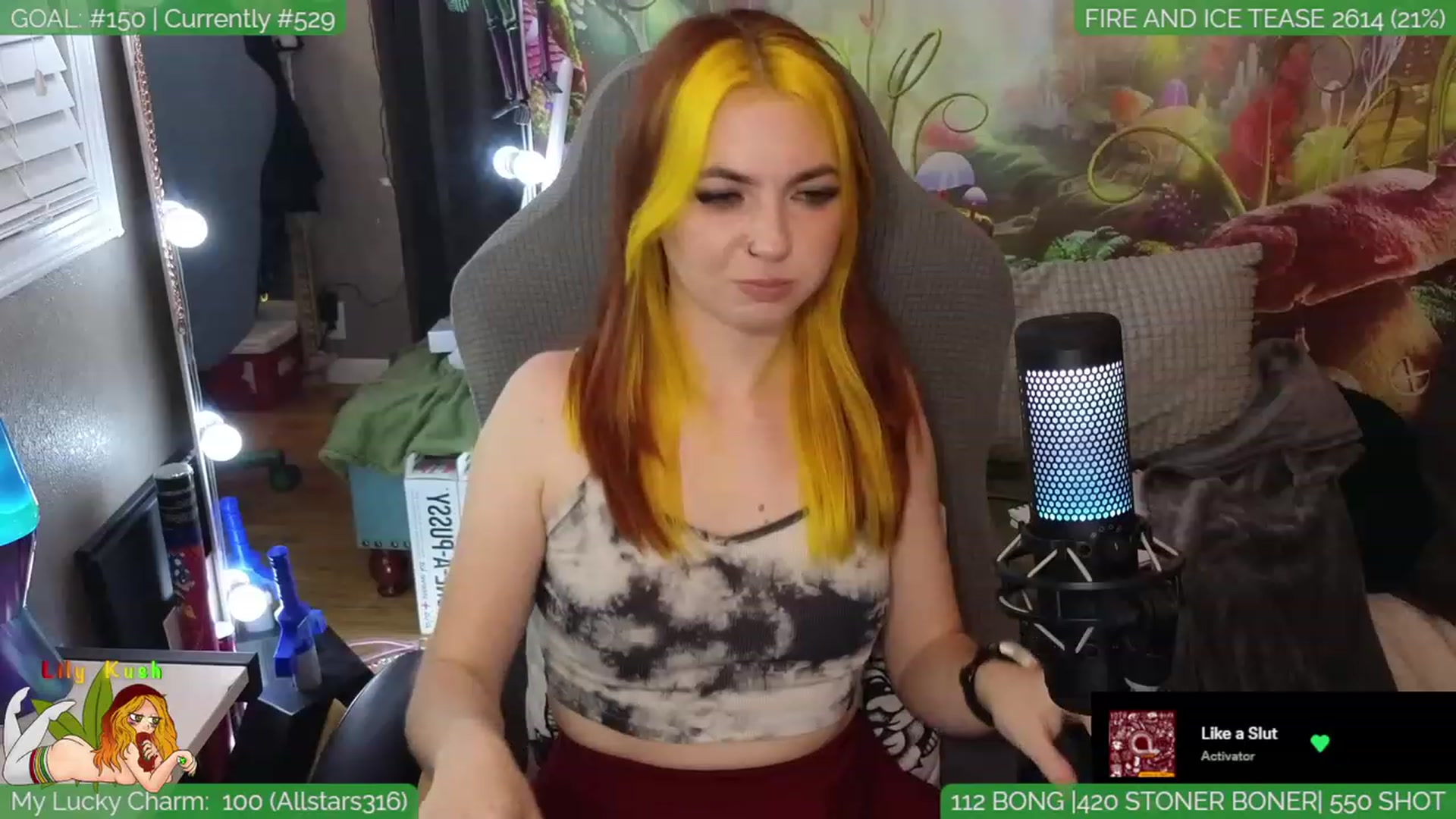 Gallery image thumbnail from LilyKush's myfreecams stream on, 03/12/2024, 05:40 image 16 of 20
