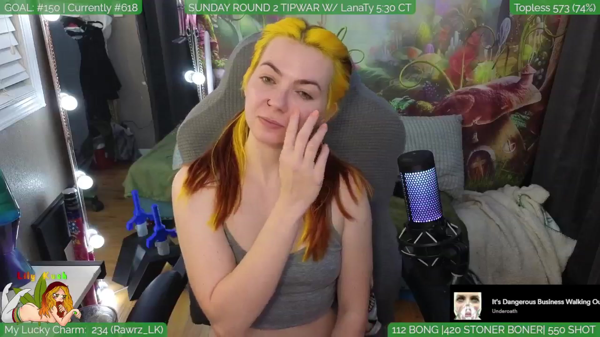 Gallery image thumbnail from LilyKush's myfreecams stream on, 03/15/2024, 06:04 image 14 of 20