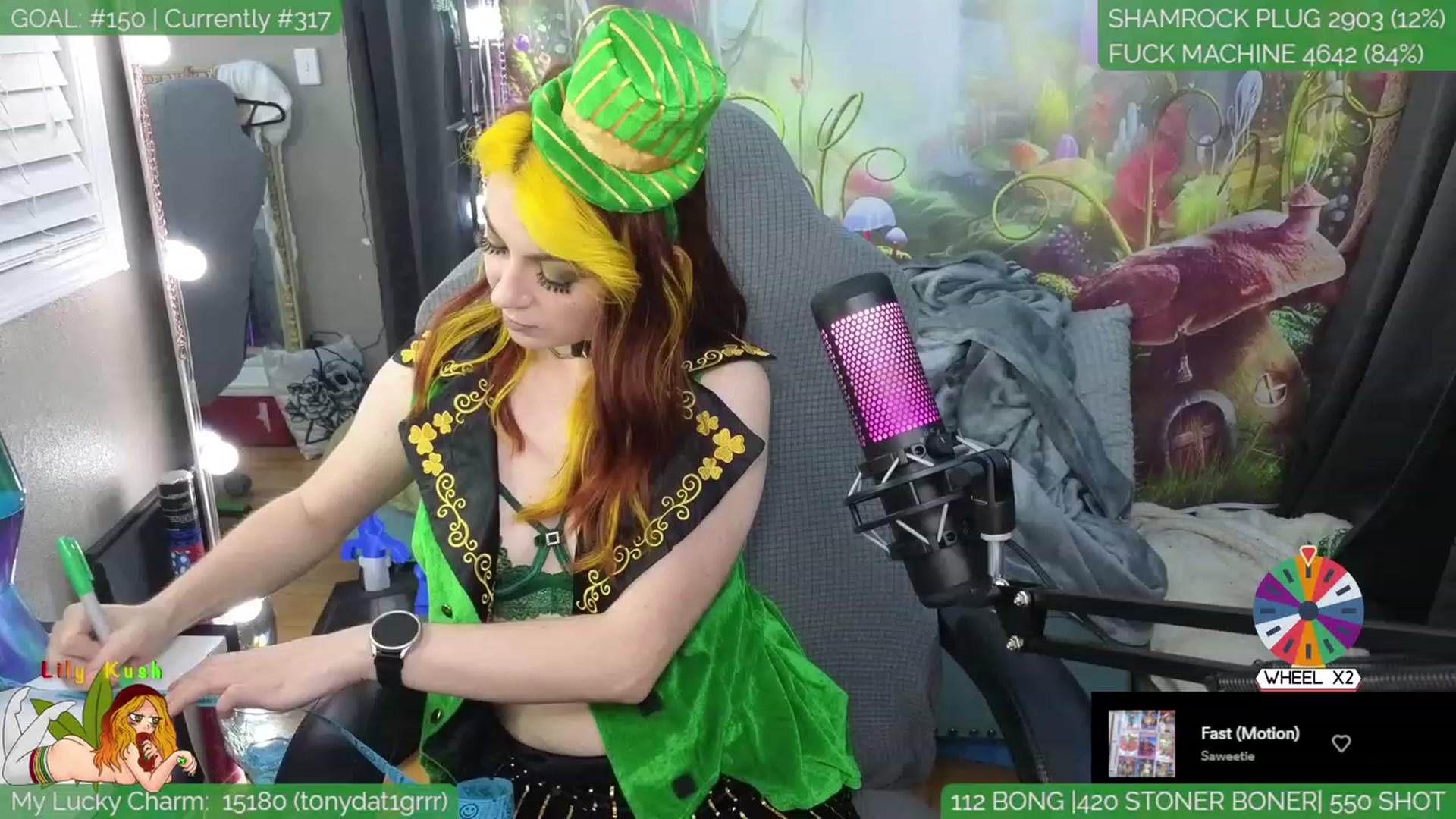 Gallery image thumbnail from LilyKush's myfreecams stream on, 03/18/2024, 01:29 image 9 of 20