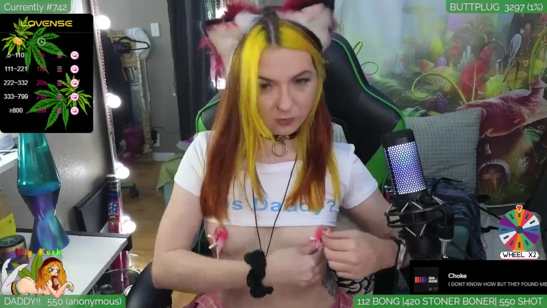 Gallery image thumbnail from LilyKush's myfreecams stream on, 04/02/2024, 04:57 image 20 of 20