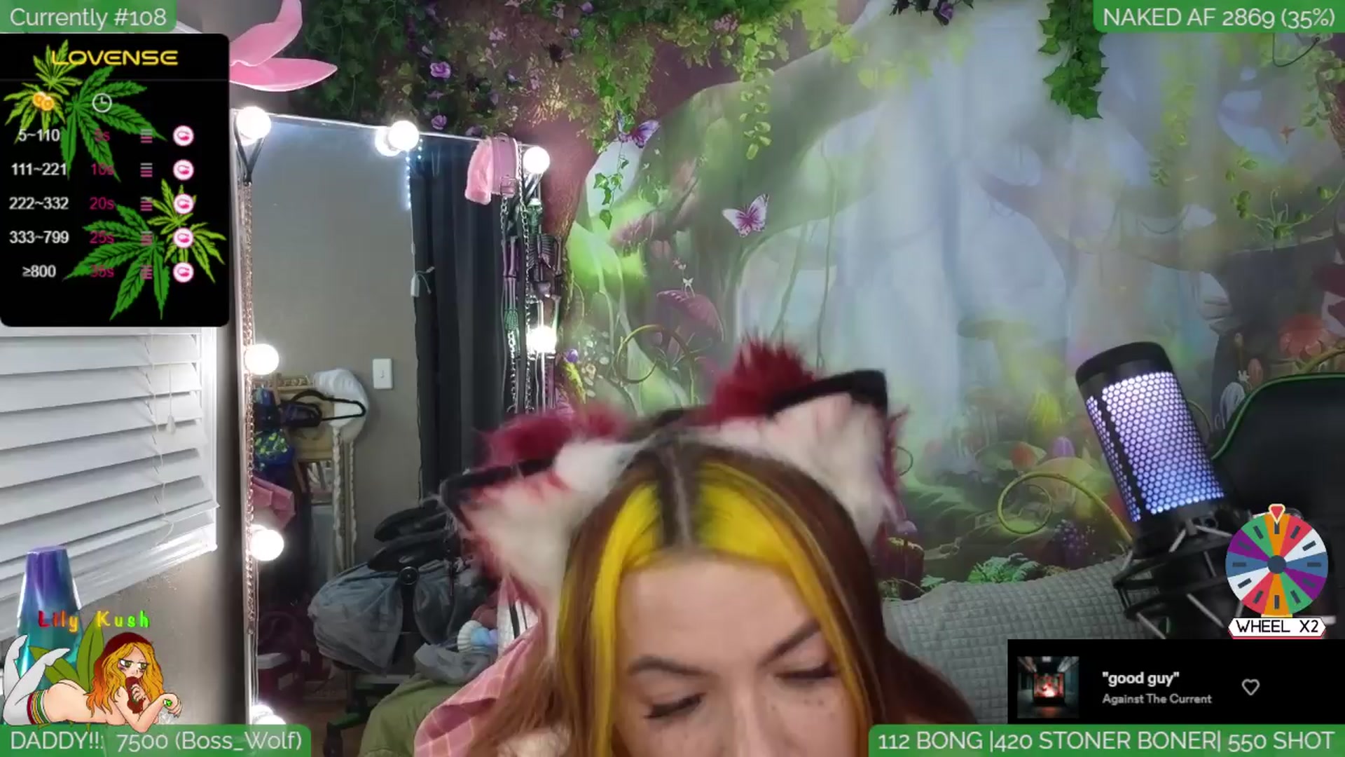 Gallery image thumbnail from LilyKush's myfreecams stream on, 04/02/2024, 07:59 image 1 of 20