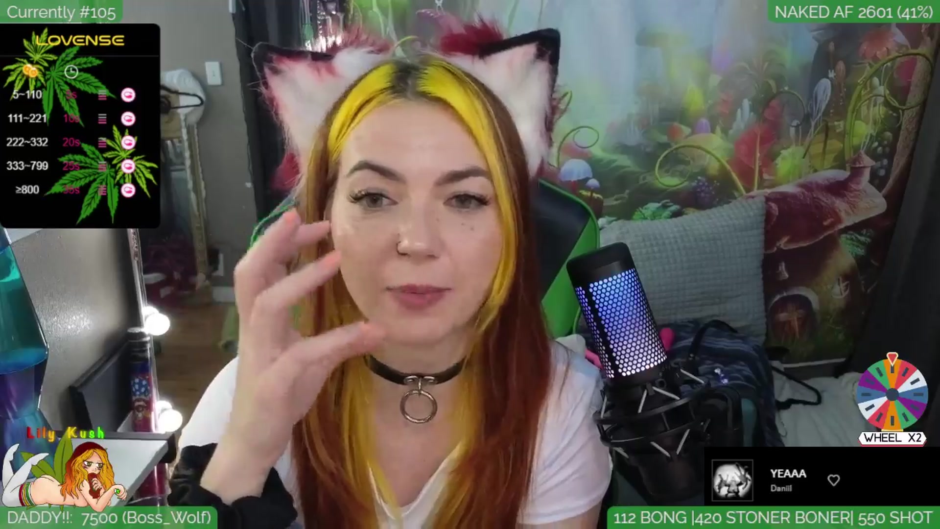Gallery image thumbnail from LilyKush's myfreecams stream on, 04/02/2024, 07:59 image 9 of 20
