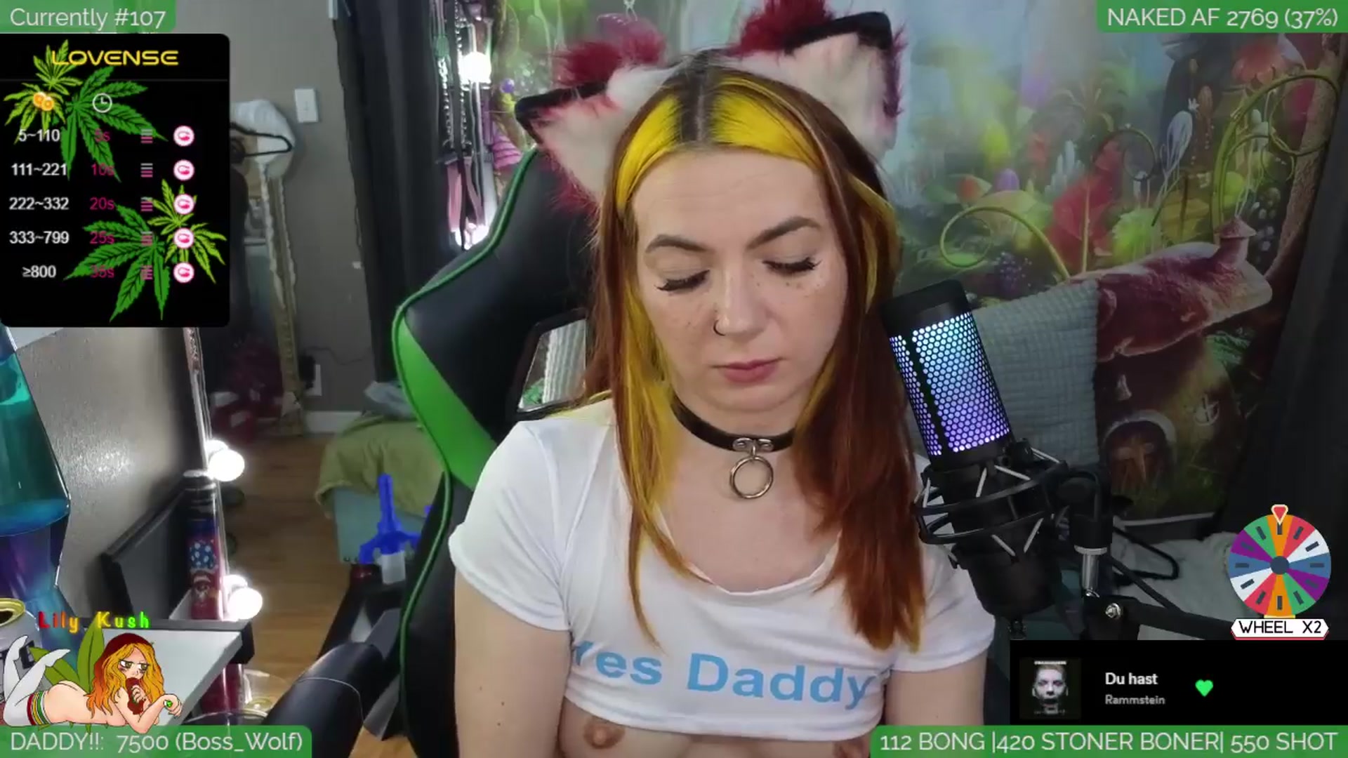 Gallery image thumbnail from LilyKush's myfreecams stream on, 04/02/2024, 07:59 image 5 of 20