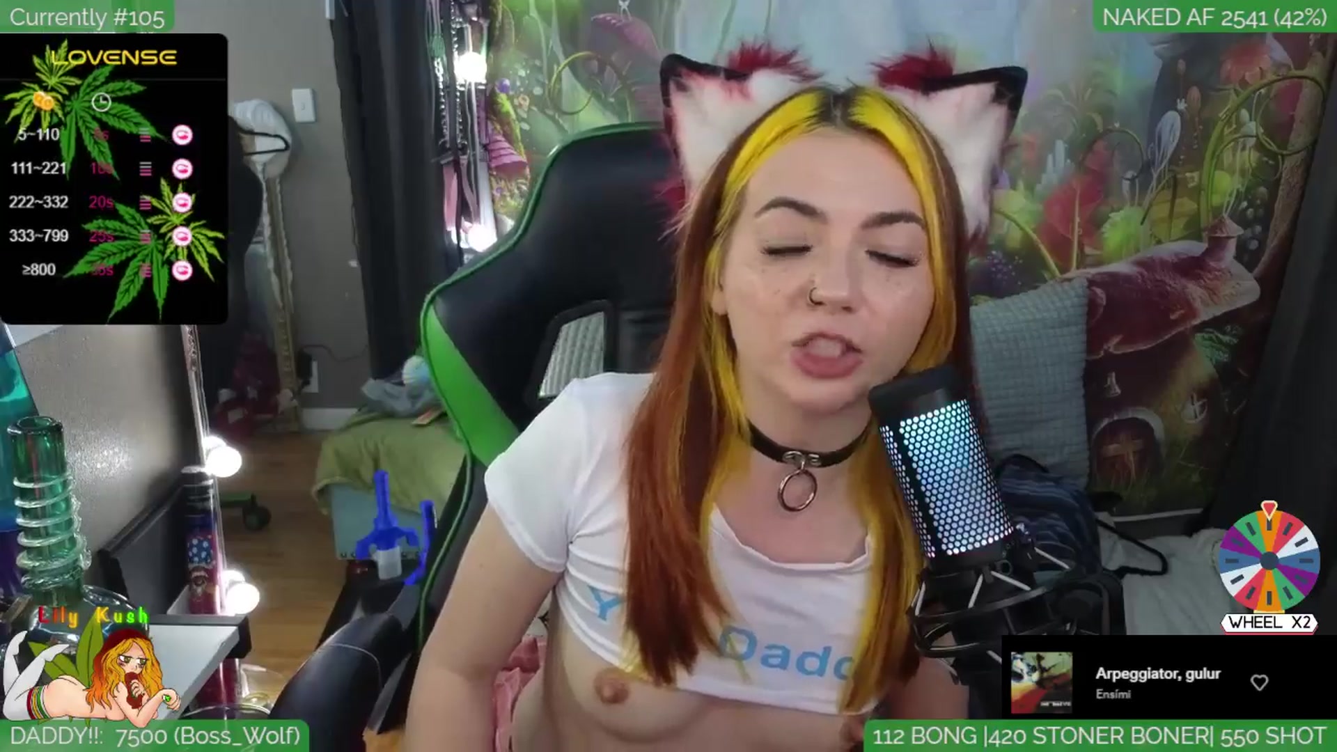 Gallery image thumbnail from LilyKush's myfreecams stream on, 04/02/2024, 07:59 image 15 of 20