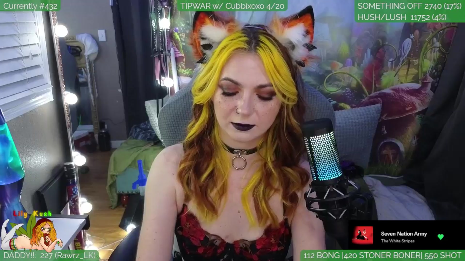 Gallery image thumbnail from LilyKush's myfreecams stream on, 04/07/2024, 07:15 image 11 of 20
