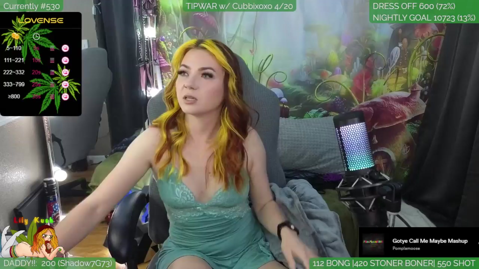 Gallery image thumbnail from LilyKush's myfreecams stream on, 04/09/2024, 03:52 image 7 of 20