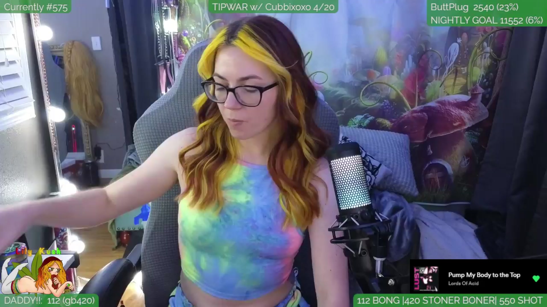 Gallery image thumbnail from LilyKush's myfreecams stream on, 04/12/2024, 05:59 image 9 of 20