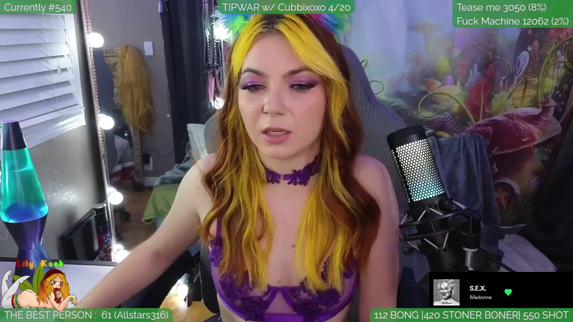 Gallery image thumbnail from LilyKush's myfreecams stream on, 04/14/2024, 03:54 image 9 of 20