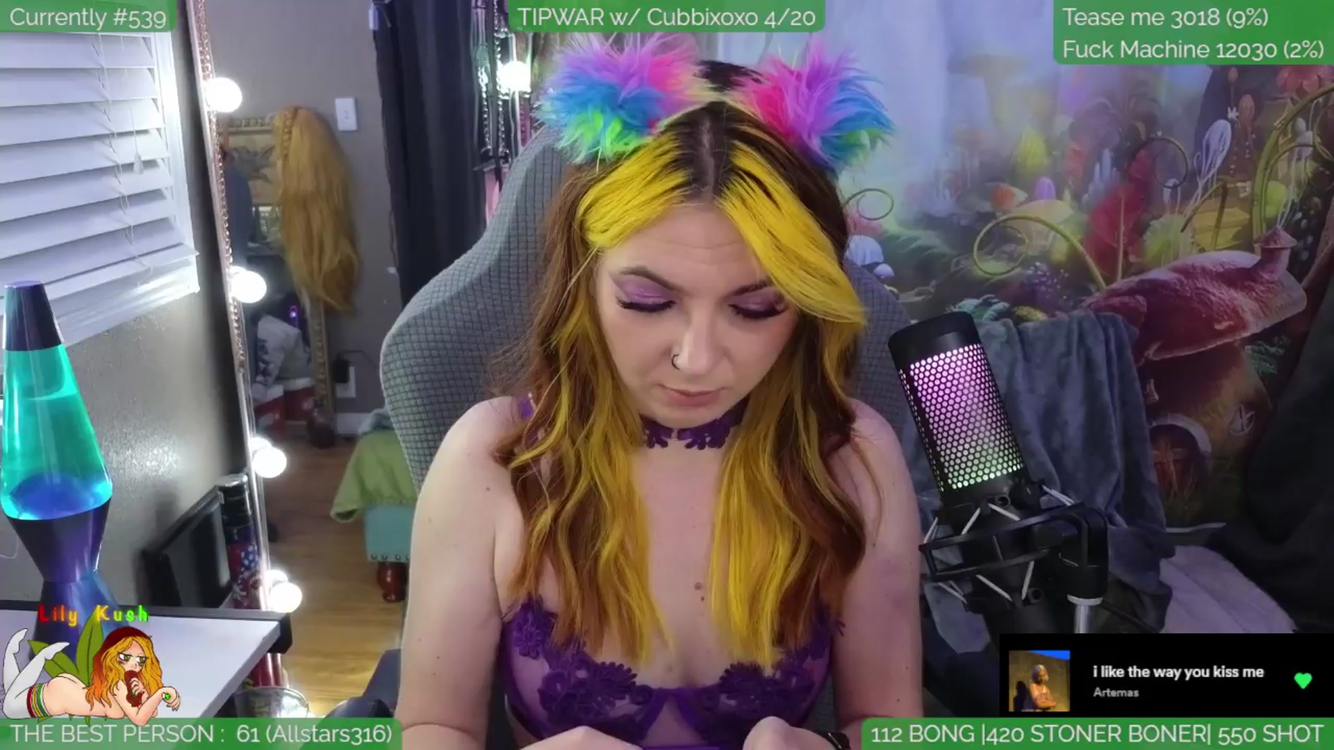 Gallery image thumbnail from LilyKush's myfreecams stream on, 04/14/2024, 03:54 image 11 of 20