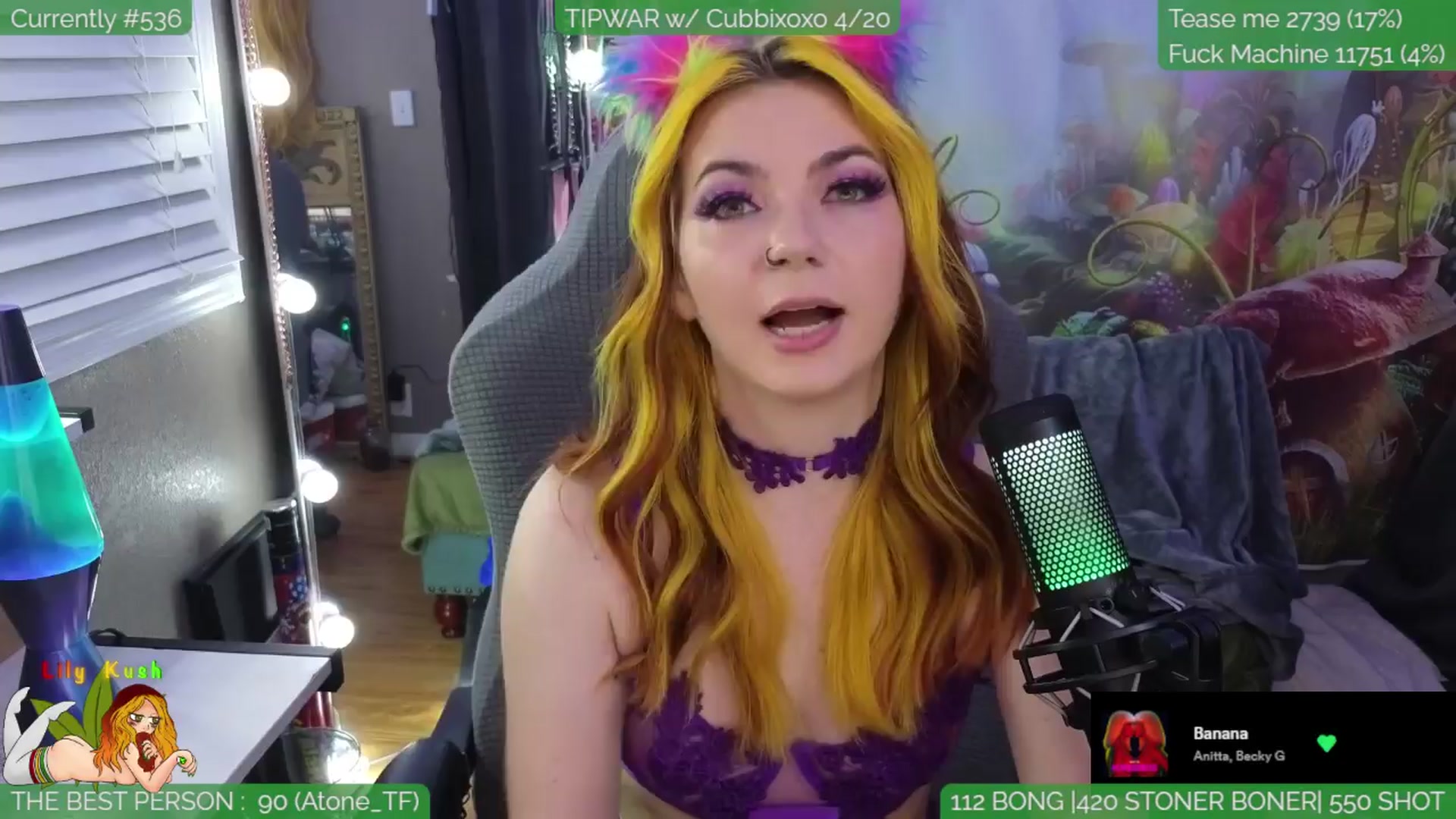 Gallery image thumbnail from LilyKush's myfreecams stream on, 04/14/2024, 05:54 image 4 of 20