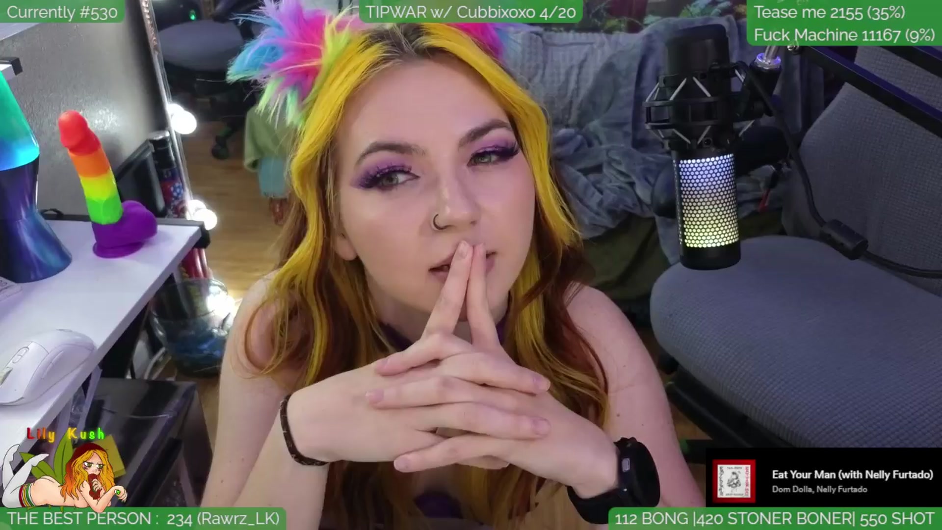 Gallery image thumbnail from LilyKush's myfreecams stream on, 04/14/2024, 05:54 image 7 of 20