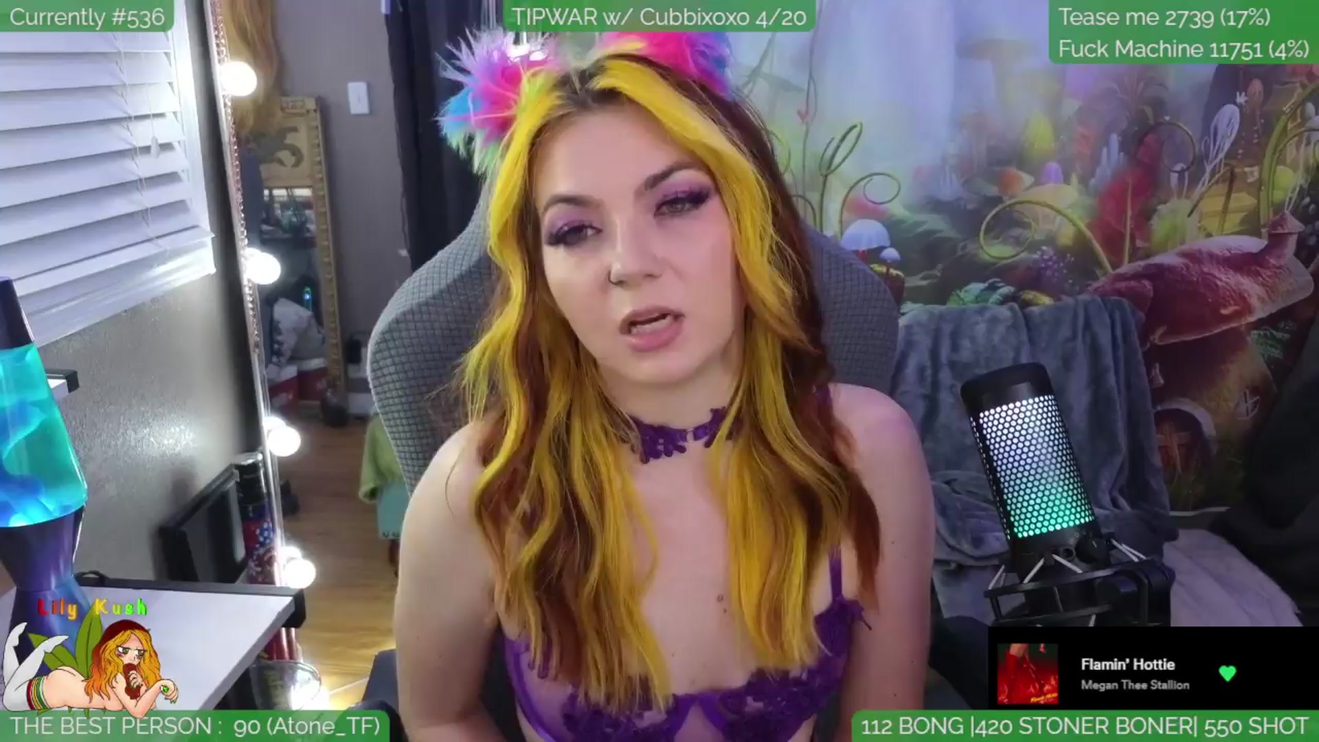 Gallery image thumbnail from LilyKush's myfreecams stream on, 04/14/2024, 05:54 image 2 of 20