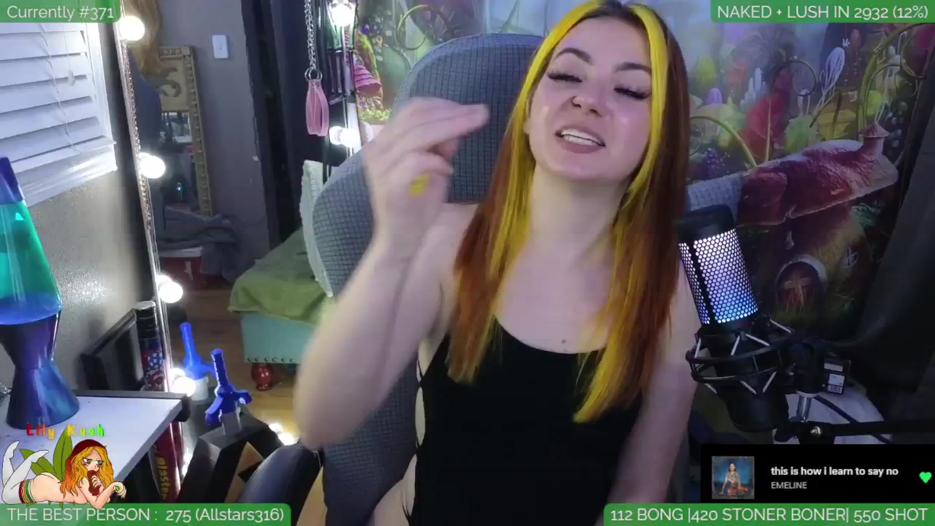 Gallery image thumbnail from LilyKush's myfreecams stream on, 04/23/2024, 03:19 image 12 of 20