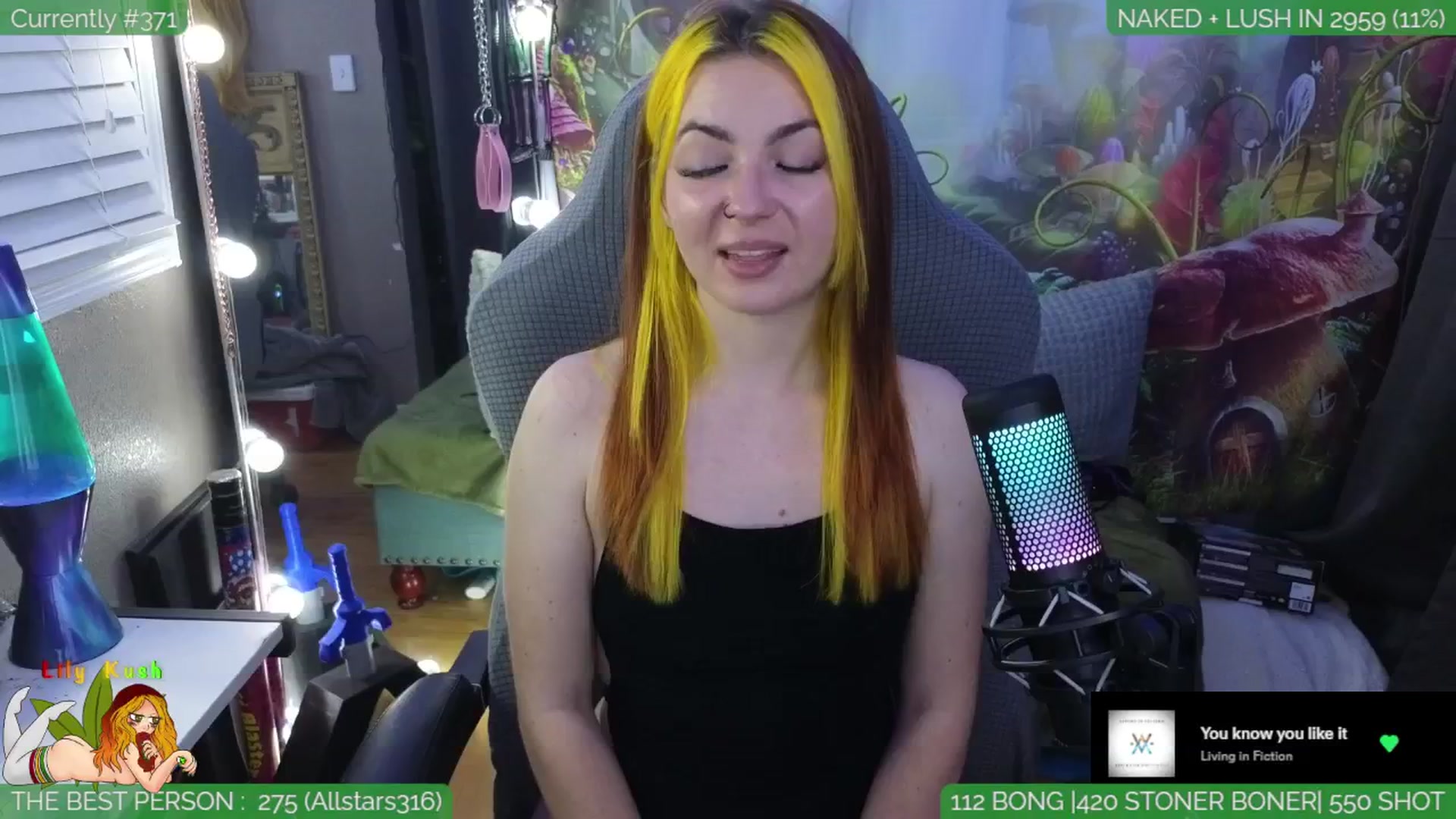 Gallery image thumbnail from LilyKush's myfreecams stream on, 04/23/2024, 03:19 image 5 of 20