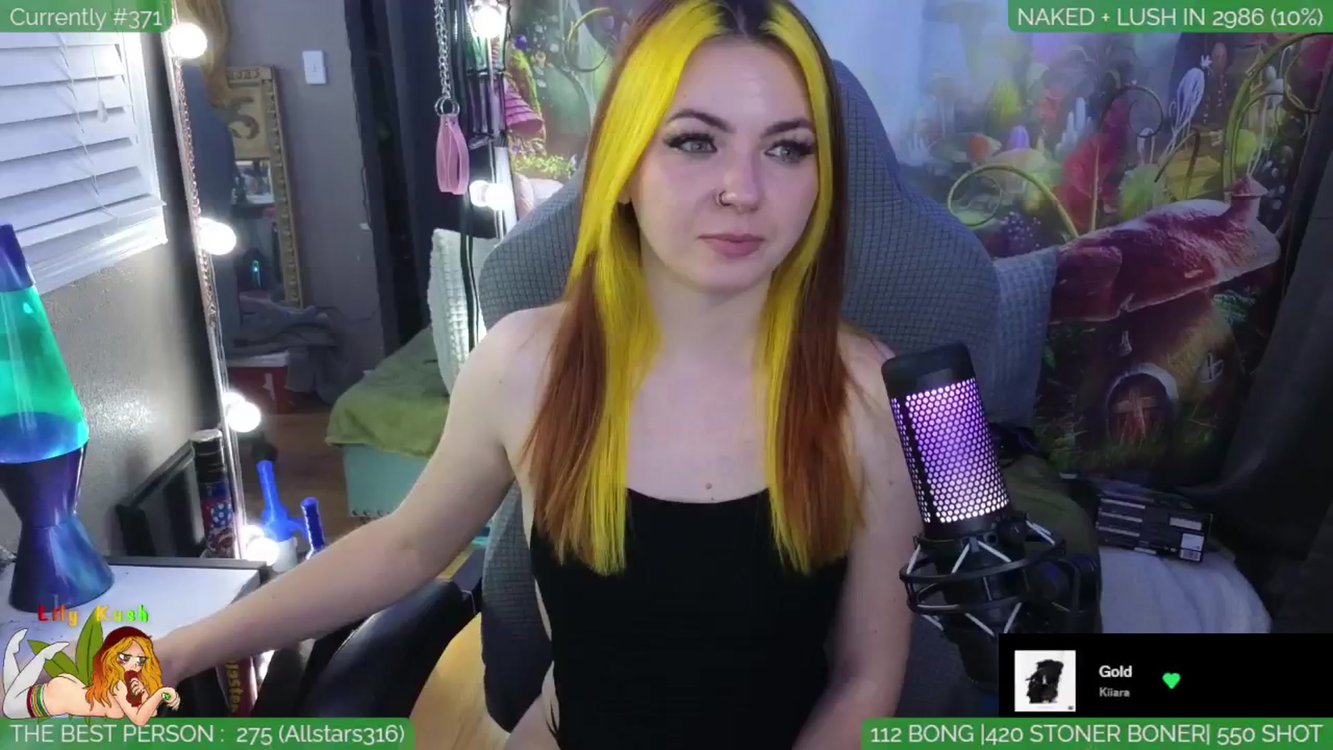Gallery image thumbnail from LilyKush's myfreecams stream on, 04/23/2024, 03:19 image 1 of 20
