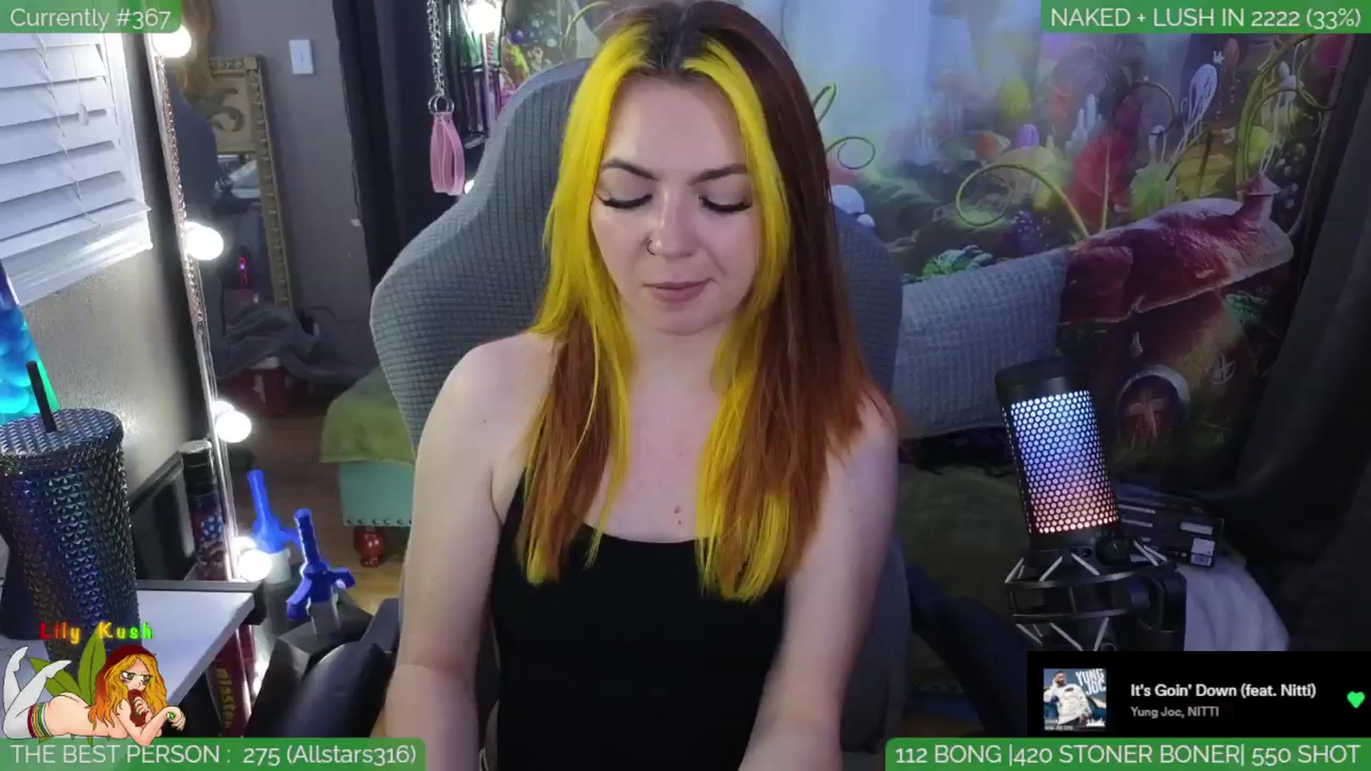 Gallery image thumbnail from LilyKush's myfreecams stream on, 04/23/2024, 05:30 image 5 of 20