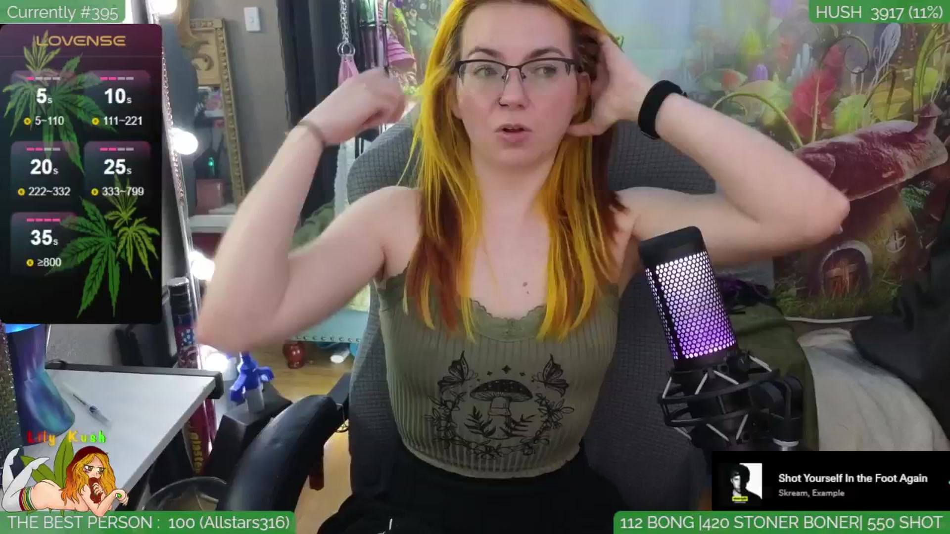 Gallery image thumbnail from LilyKush's myfreecams stream on, 04/25/2024, 06:19 image 4 of 20