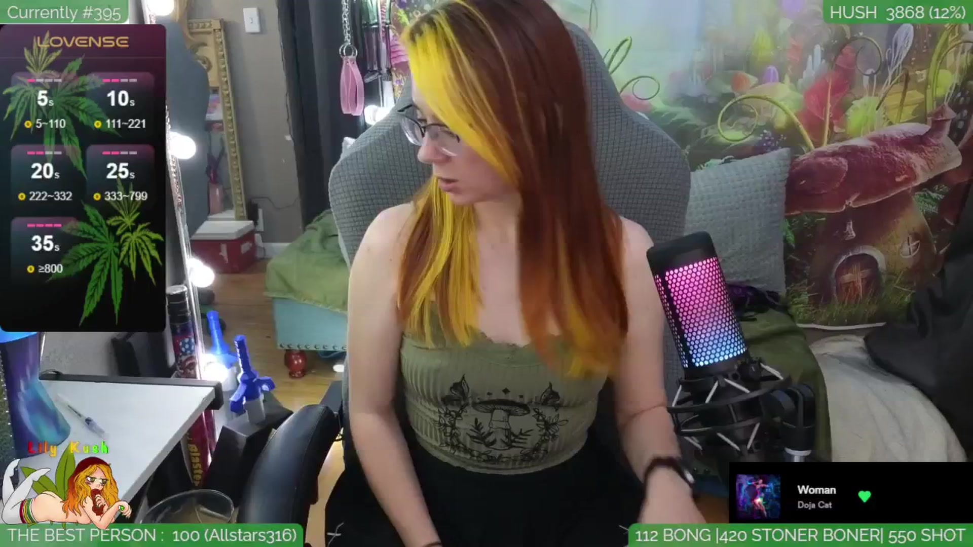 Gallery image thumbnail from LilyKush's myfreecams stream on, 04/25/2024, 06:19 image 6 of 20