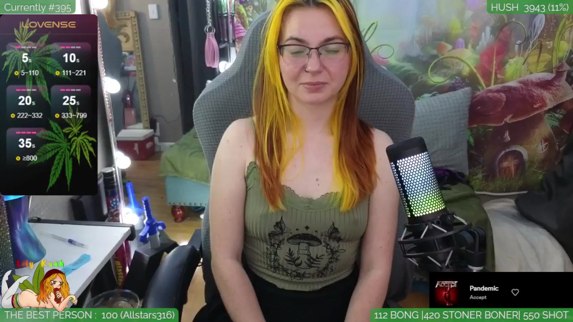 Gallery image thumbnail from LilyKush's myfreecams stream on, 04/25/2024, 06:19 image 2 of 20