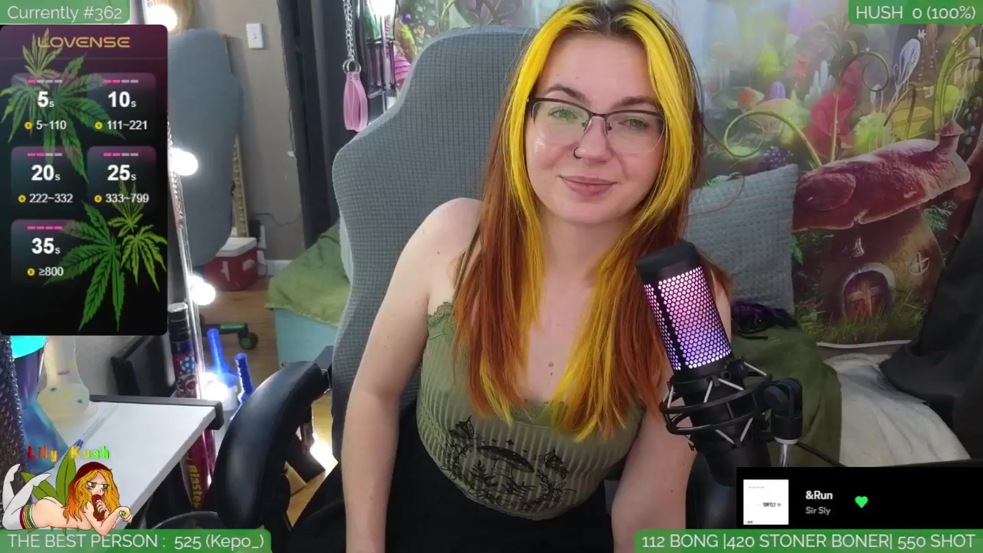 Gallery image thumbnail from LilyKush's myfreecams stream on, 04/25/2024, 07:32 image 7 of 20