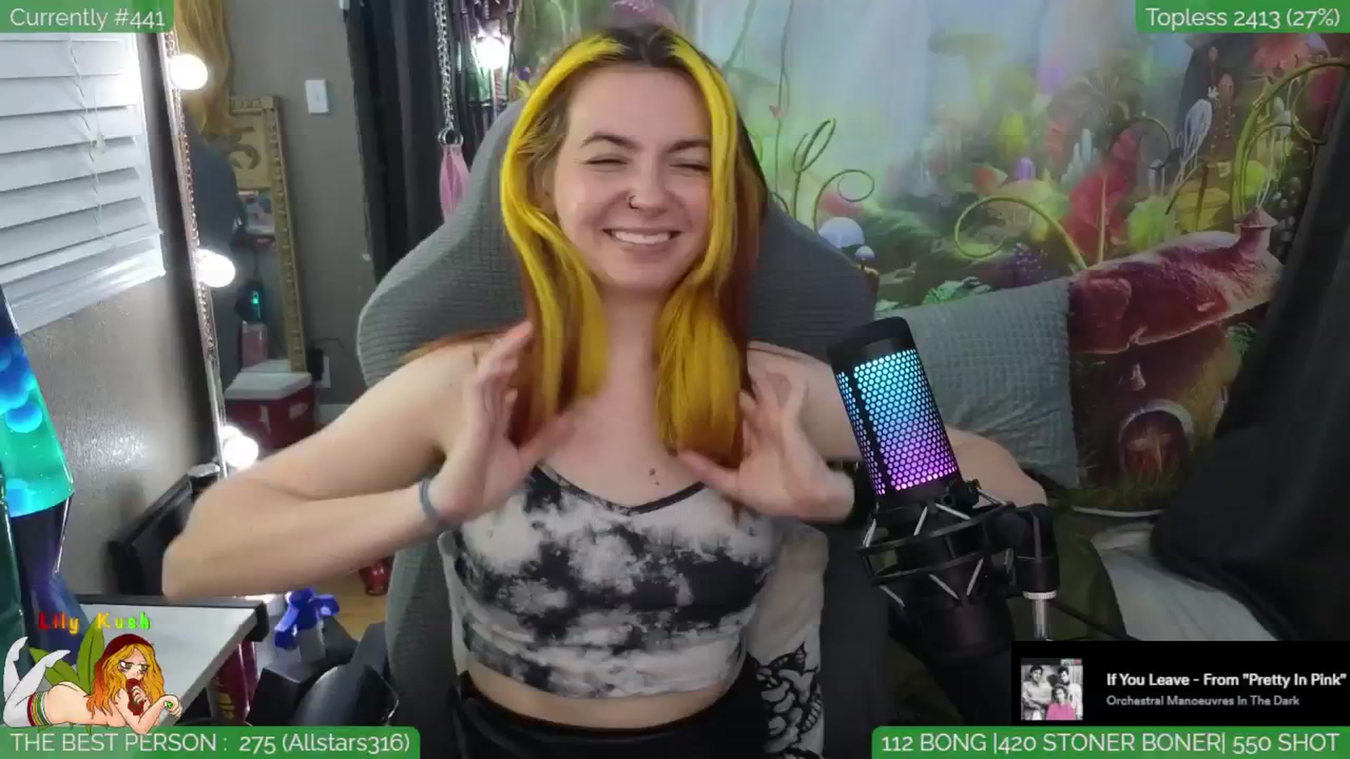 Gallery image thumbnail from LilyKush's myfreecams stream on, 04/30/2024, 06:15 image 14 of 20