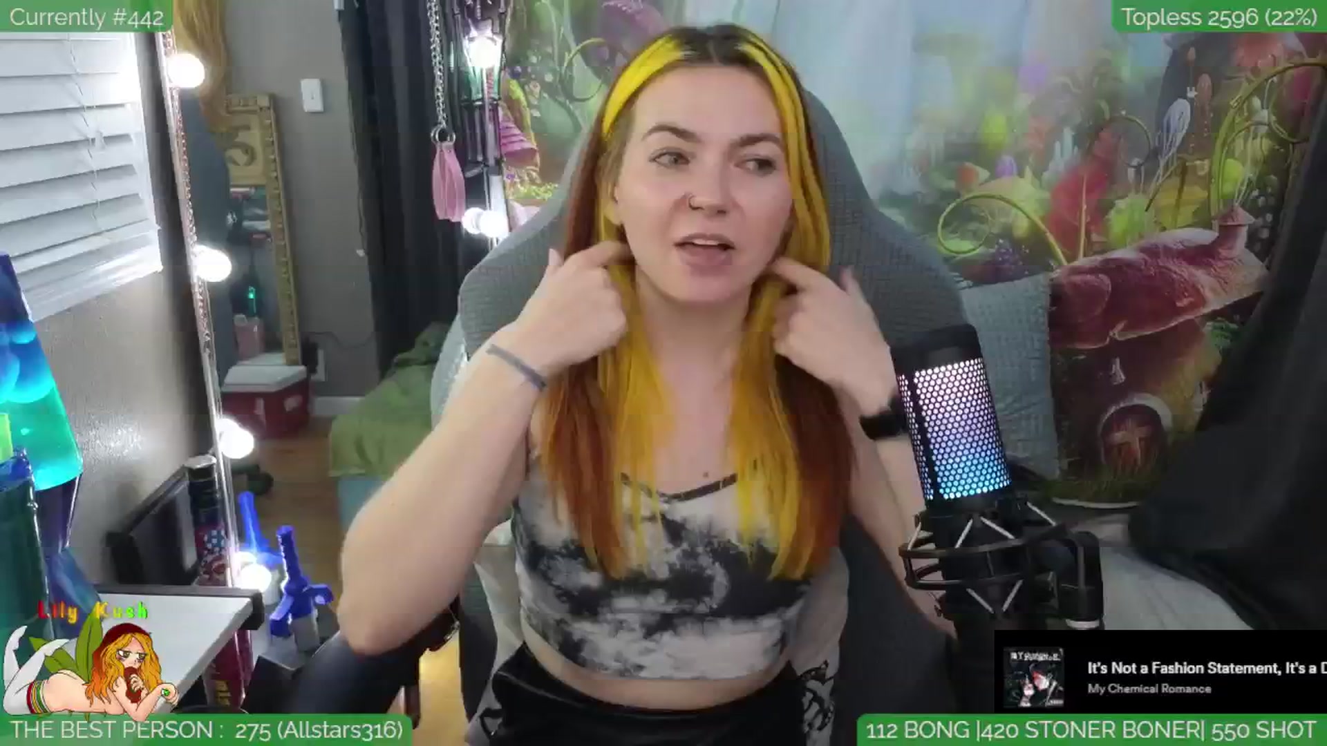 Gallery image thumbnail from LilyKush's myfreecams stream on, 04/30/2024, 06:15 image 11 of 20