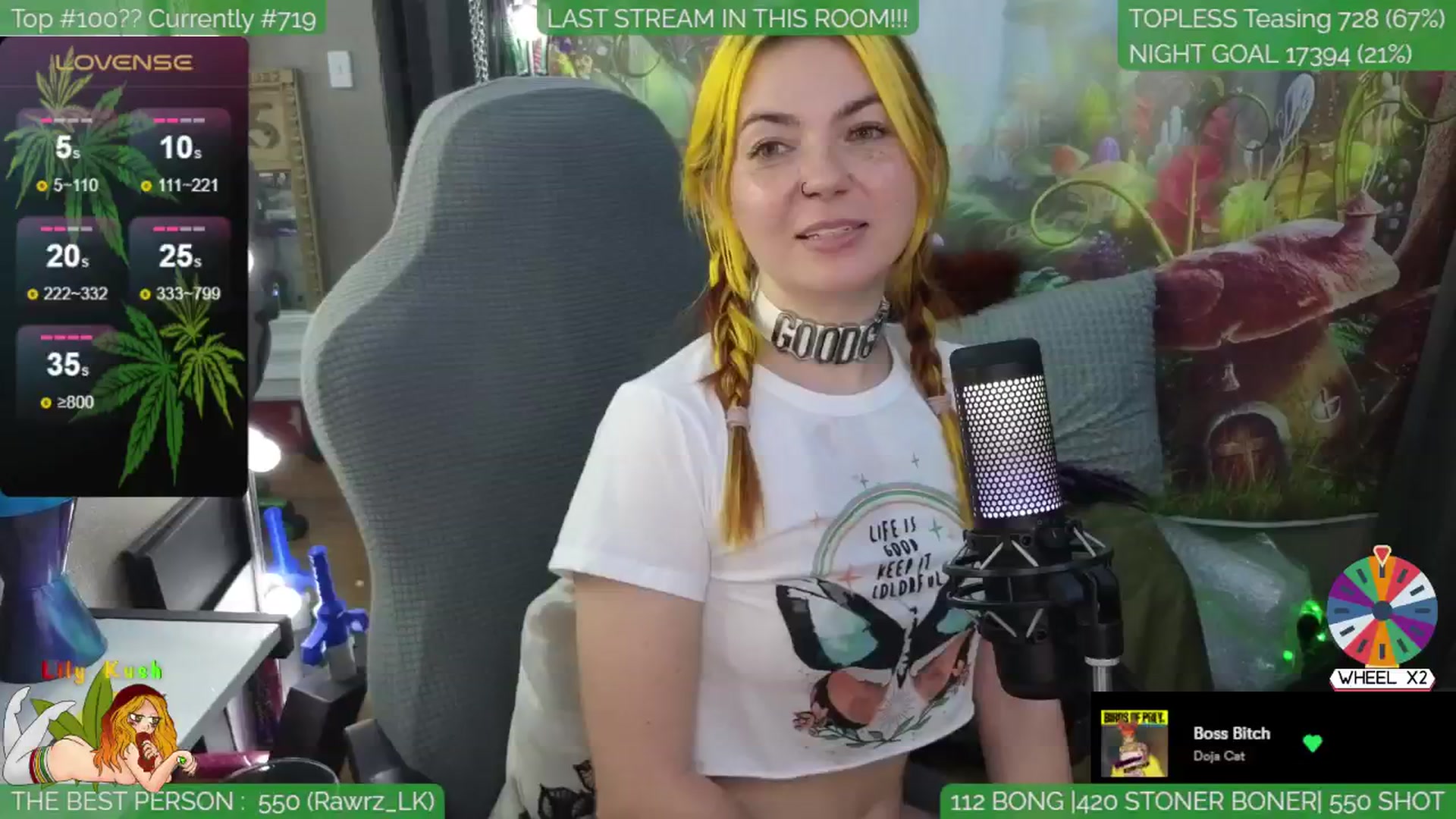 Gallery image thumbnail from LilyKush's myfreecams stream on, 05/03/2024, 07:13 image 15 of 20