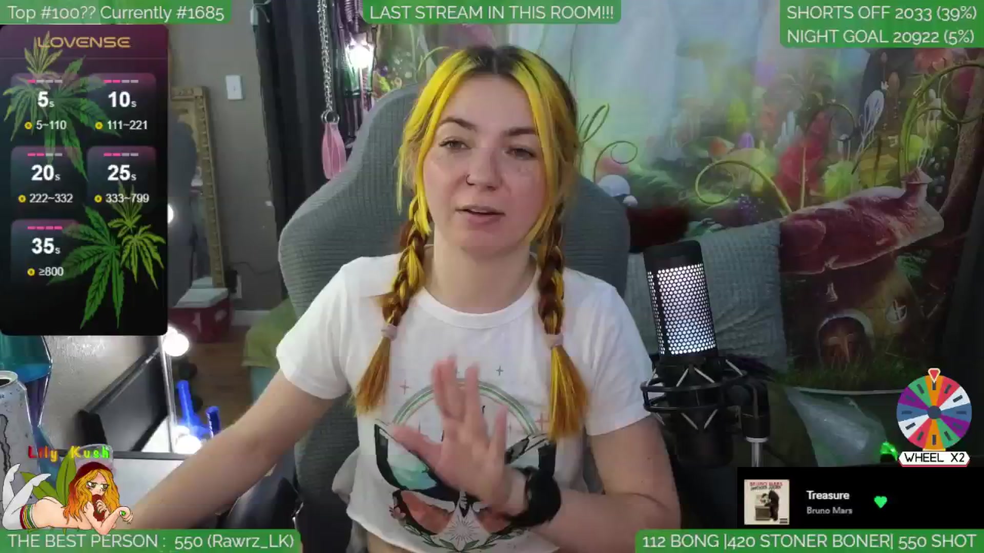 Gallery image thumbnail from LilyKush's myfreecams stream on, 05/03/2024, 07:13 image 2 of 20