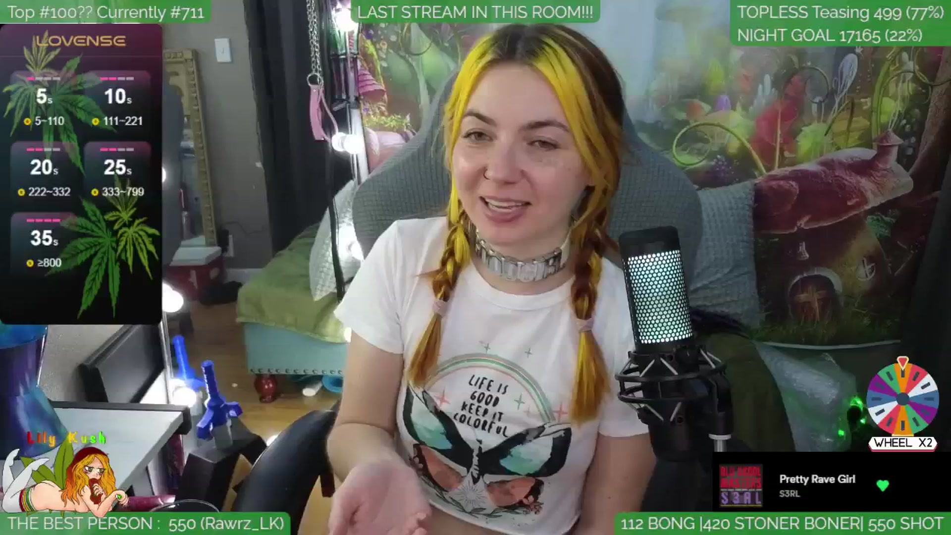 Gallery image thumbnail from LilyKush's myfreecams stream on, 05/03/2024, 07:13 image 20 of 20