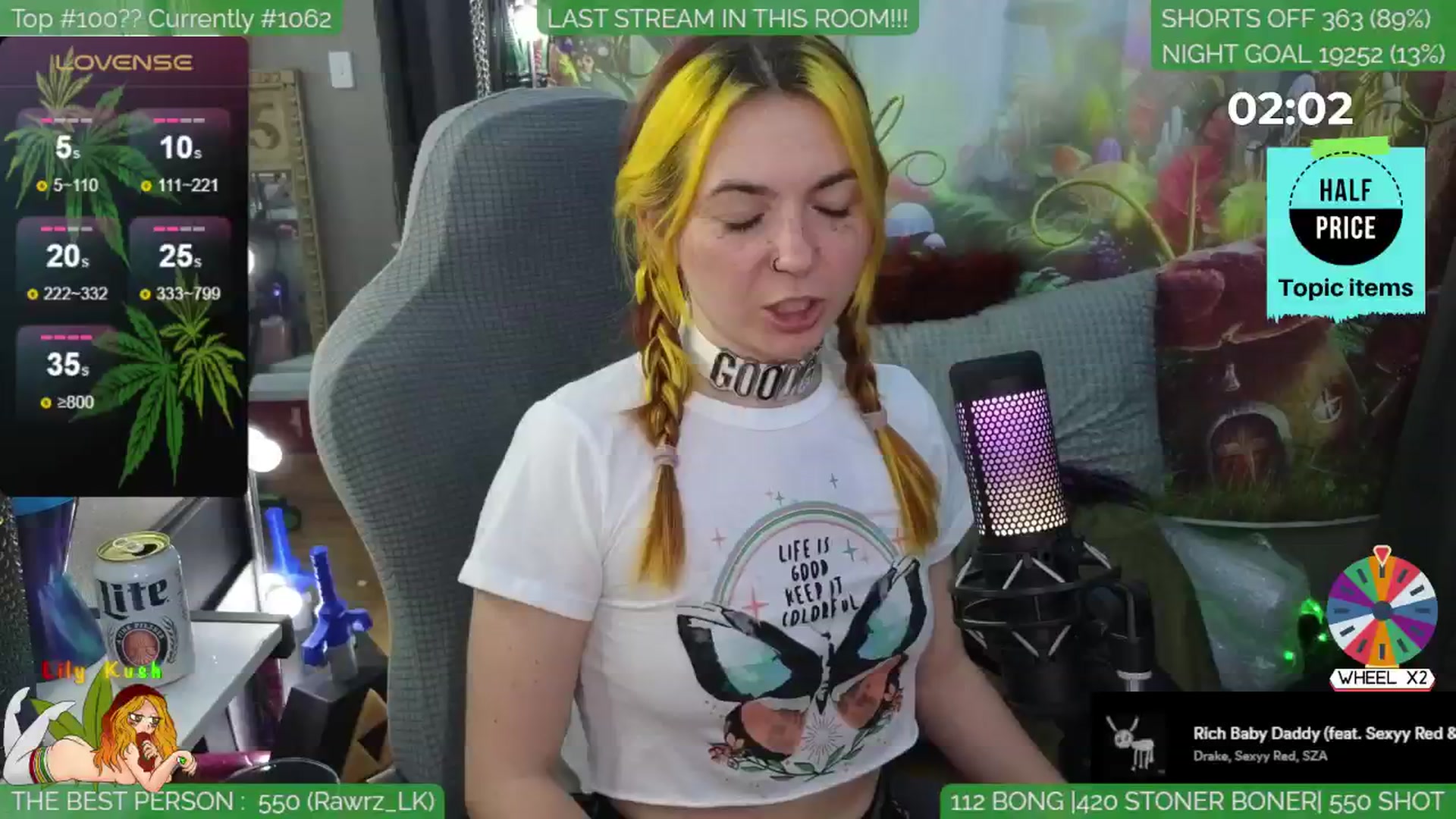 Gallery image thumbnail from LilyKush's myfreecams stream on, 05/03/2024, 07:13 image 7 of 20