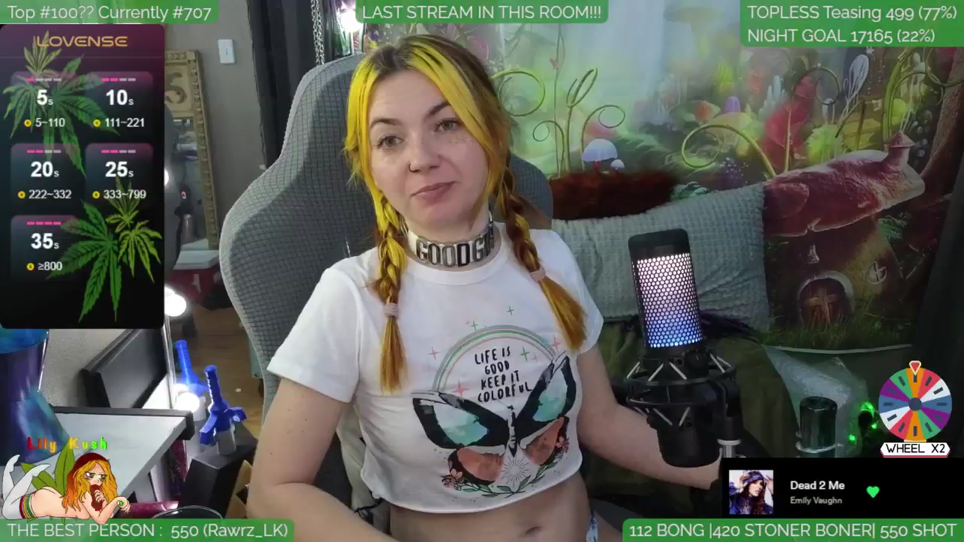 Gallery image thumbnail from LilyKush's myfreecams stream on, 05/03/2024, 07:13 image 19 of 20