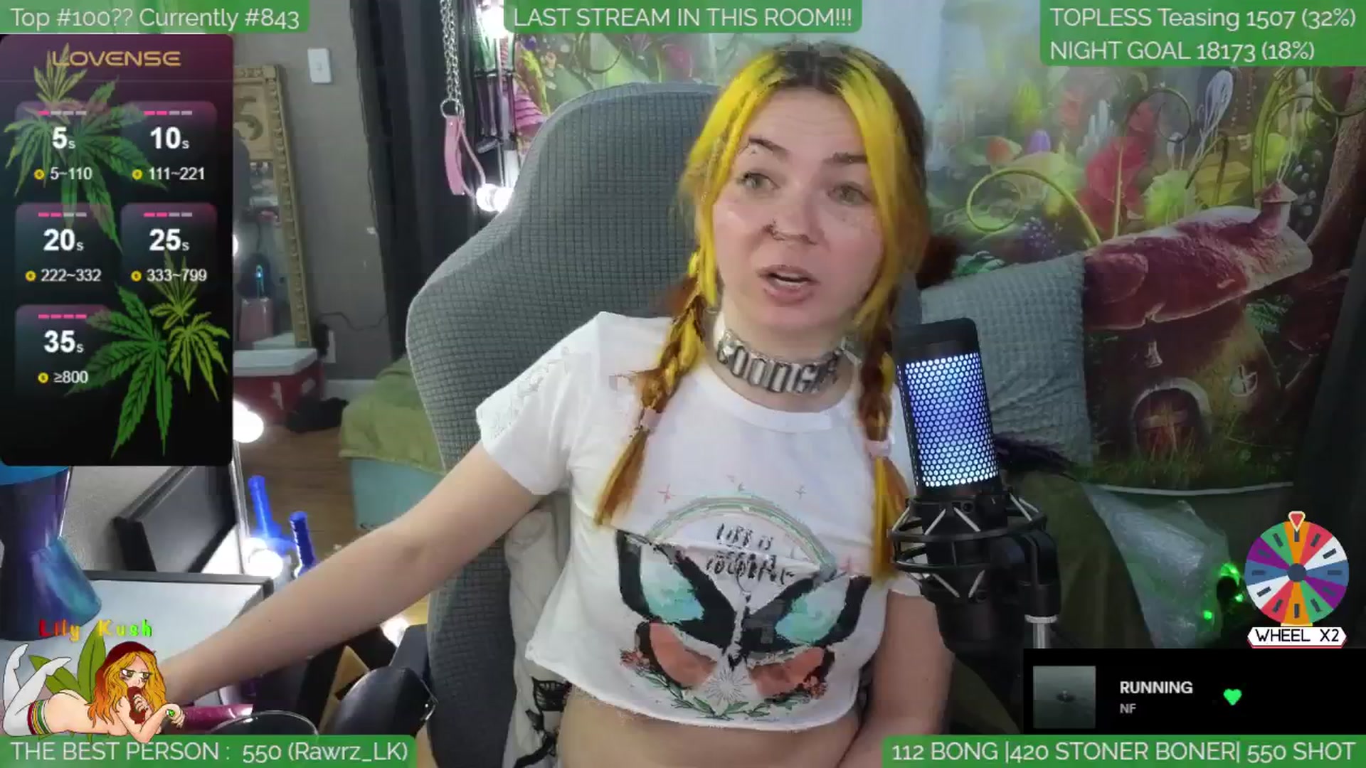 Gallery image thumbnail from LilyKush's myfreecams stream on, 05/03/2024, 07:13 image 12 of 20
