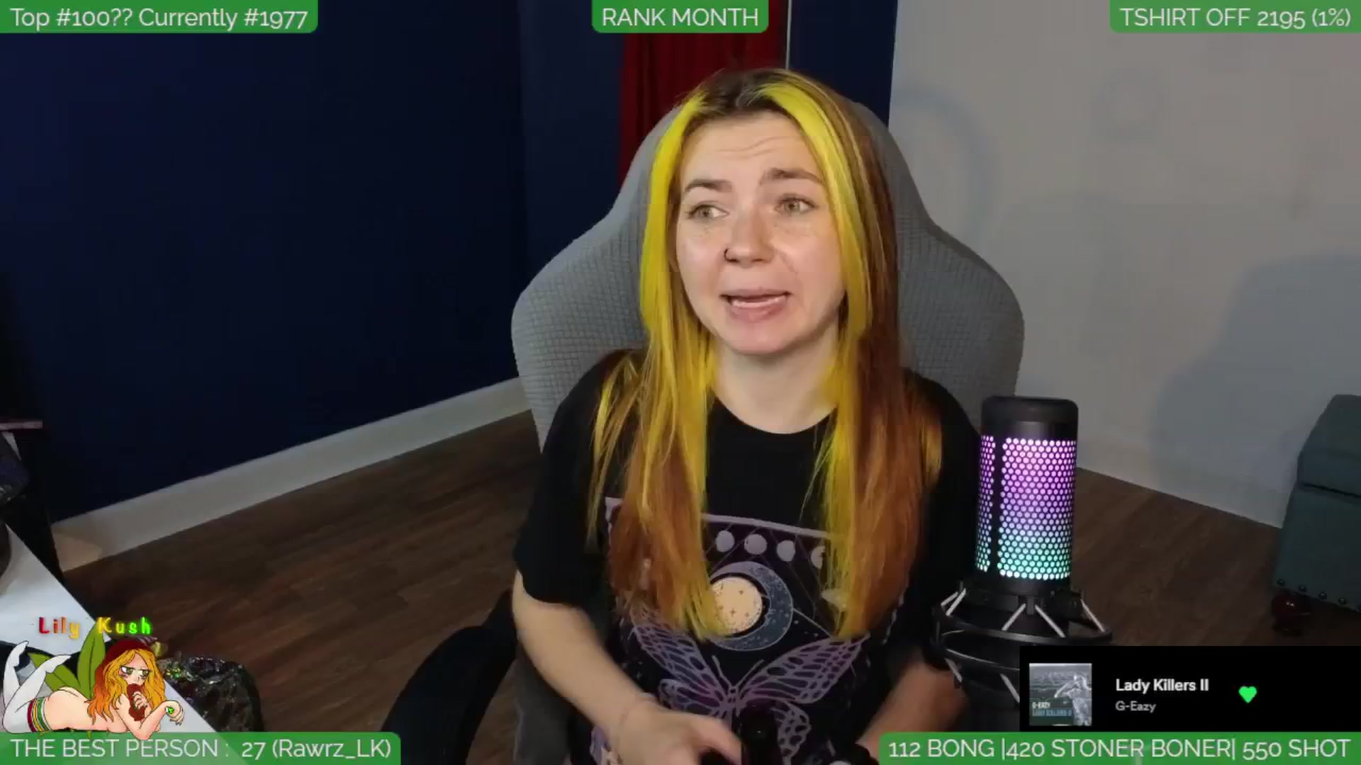 Gallery image thumbnail from LilyKush's myfreecams stream on, 05/07/2024, 04:42 image 1 of 20