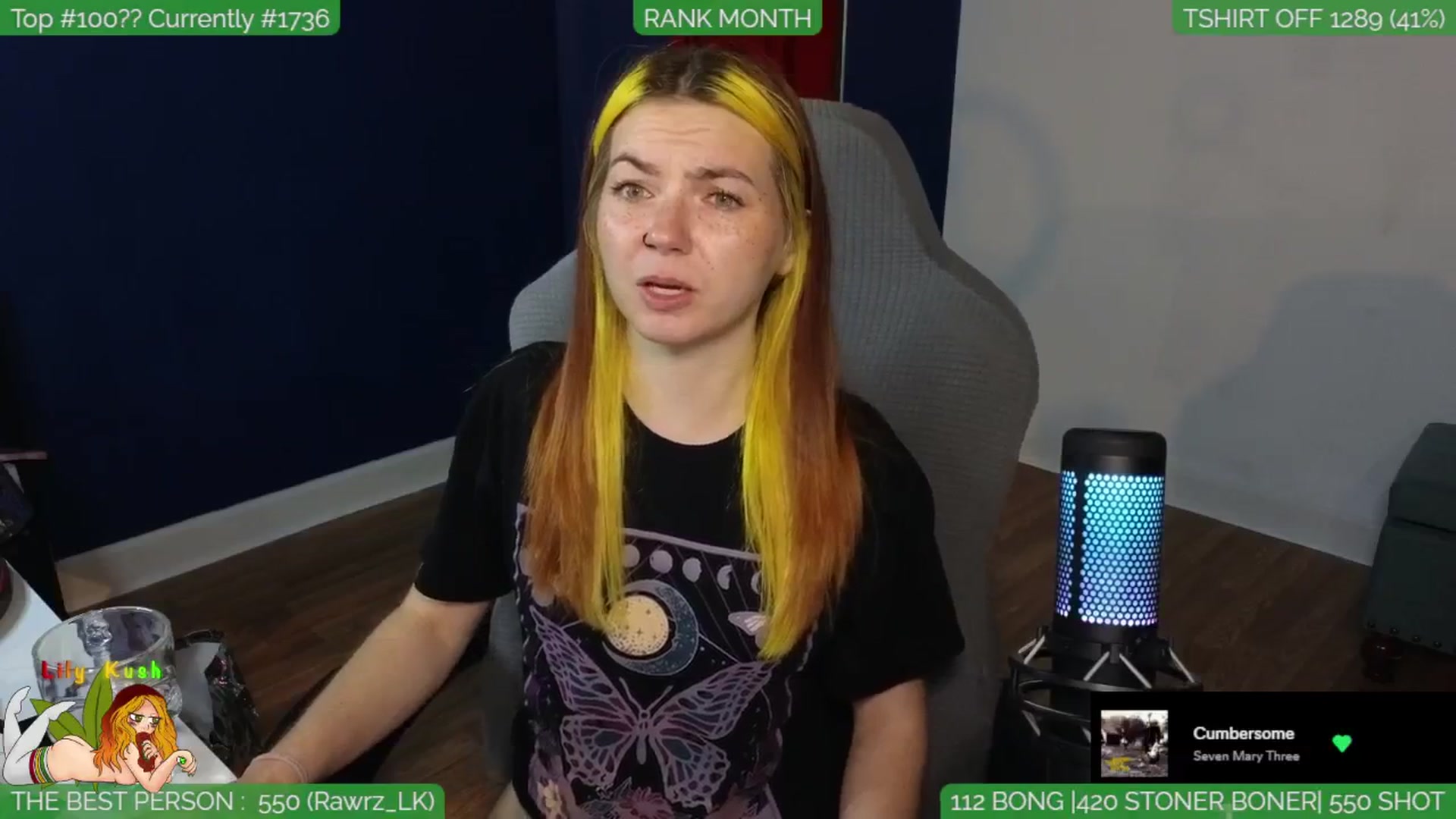 Gallery image thumbnail from LilyKush's myfreecams stream on, 05/07/2024, 04:42 image 6 of 20